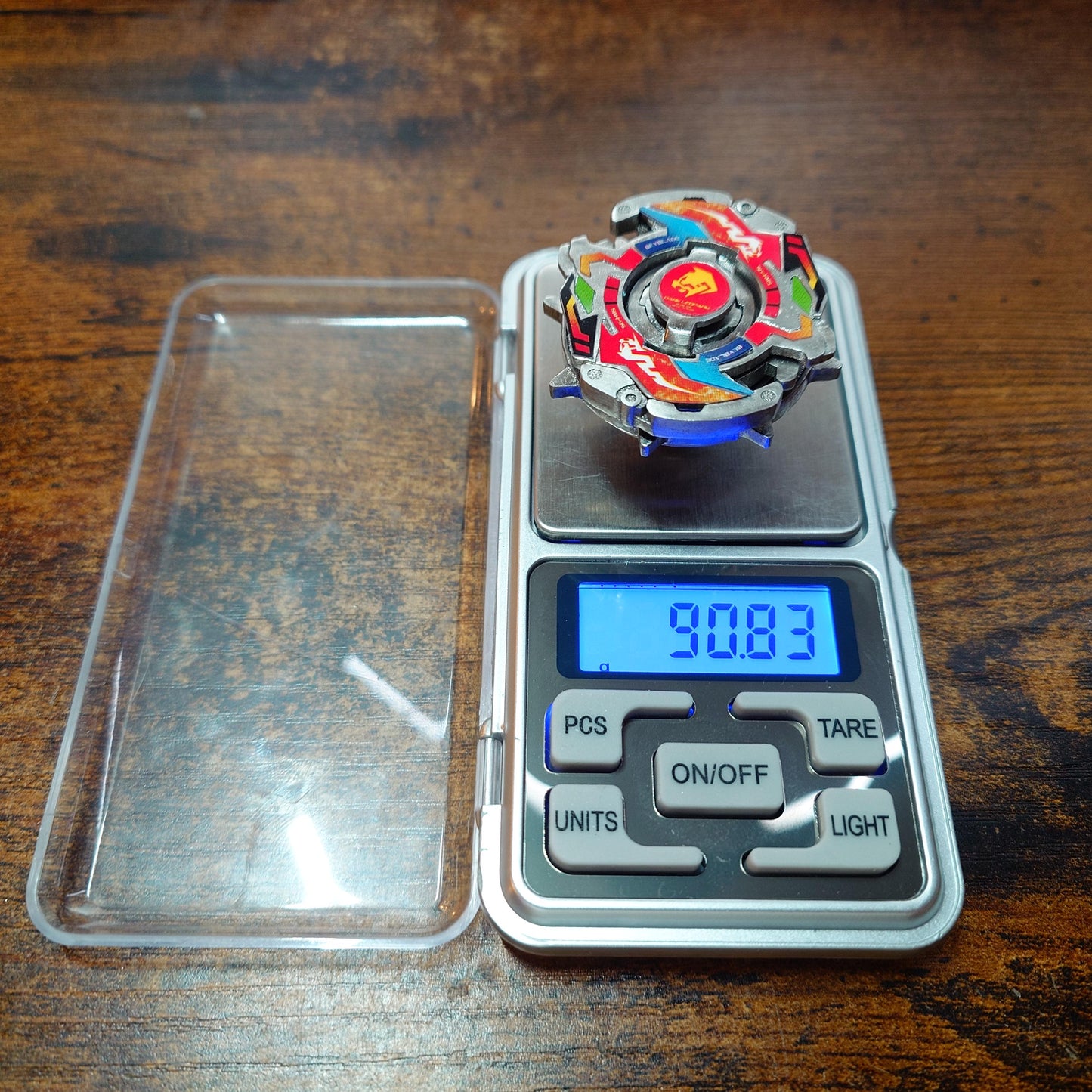 FULL METAL Beyblade Dark Leopard MS (Stainless Steel)