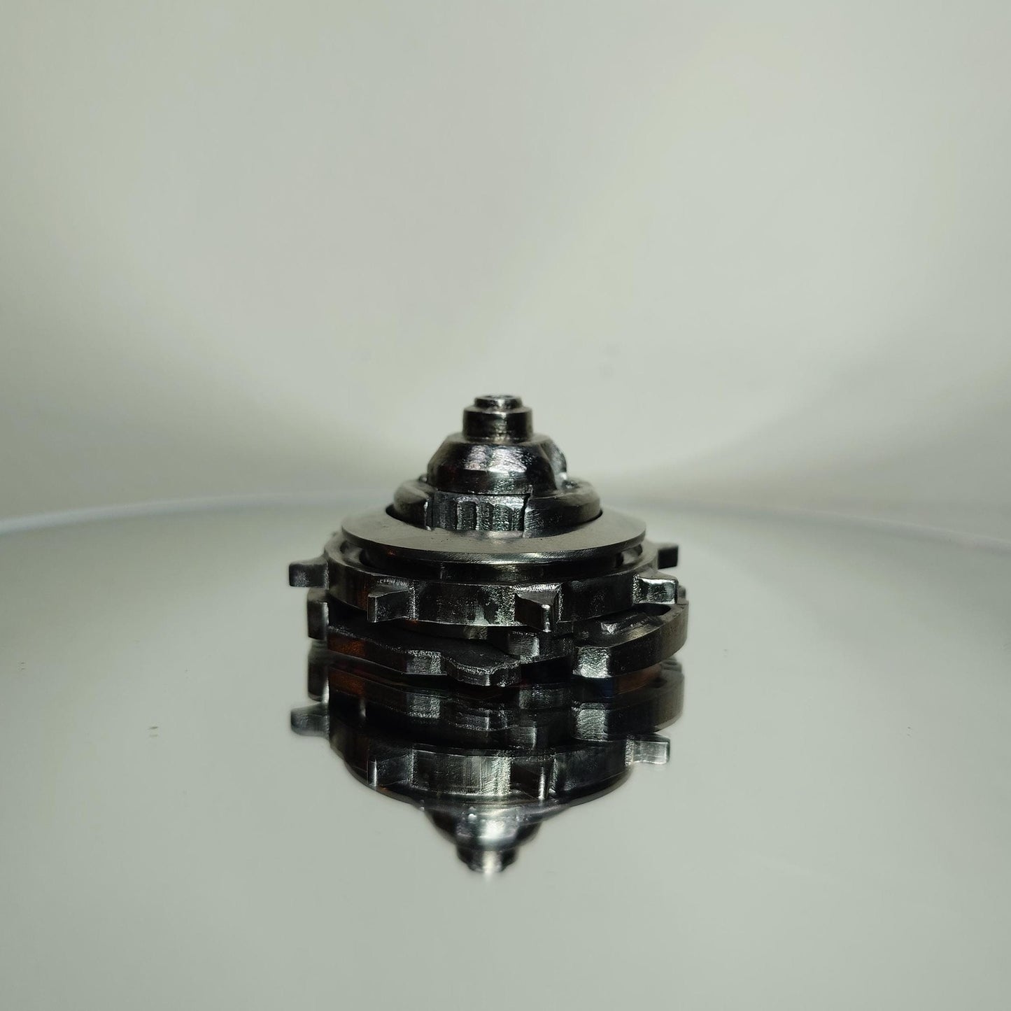 FULL METAL Beyblade Dark Leopard MS (Stainless Steel)