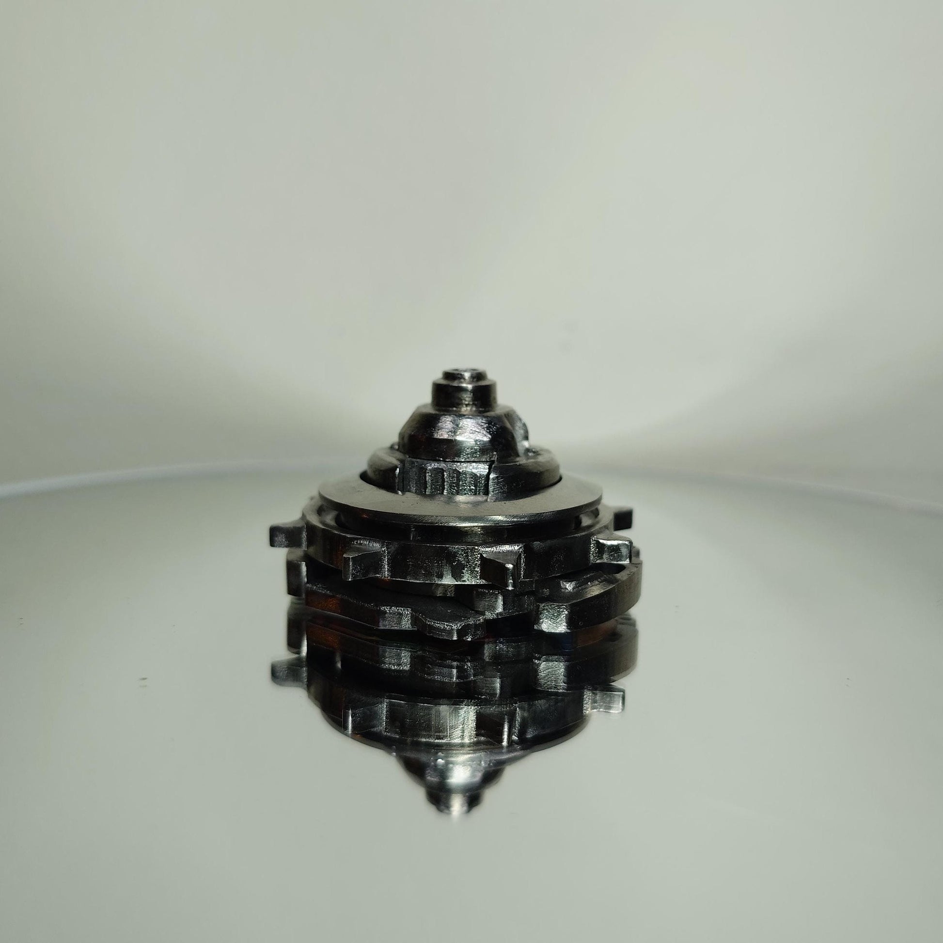 FULL METAL Beyblade Dark Leopard MS (Stainless Steel)