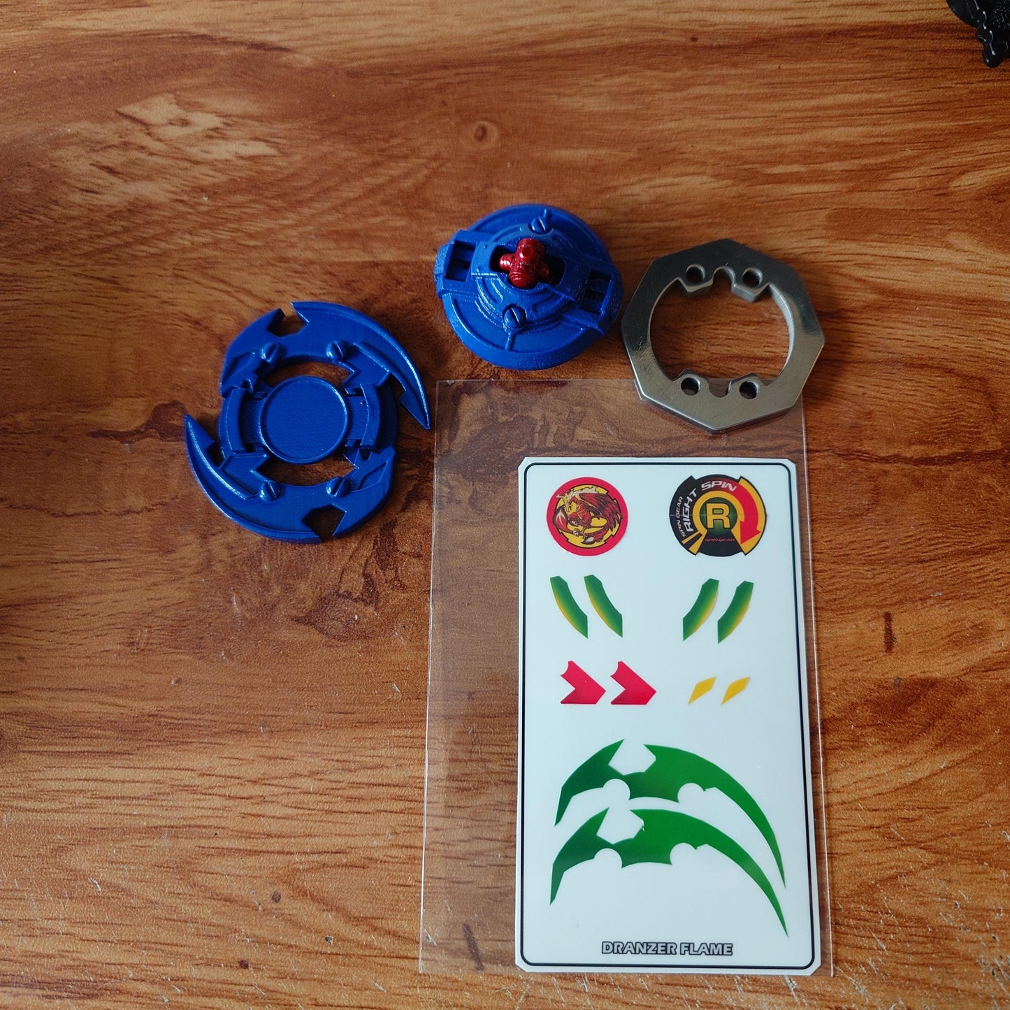 FULL METAL Beyblade Black Dranzer - Anime Version (Custom)