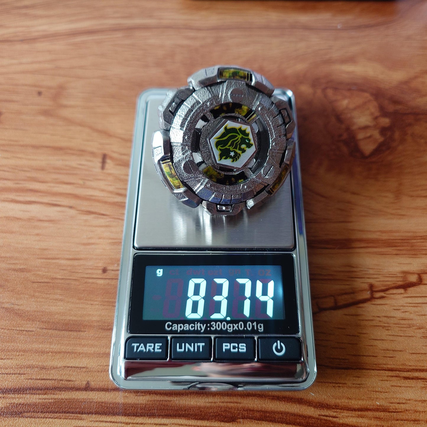 FULL METAL Beyblade Fang Leone 130W2D (Metal Fight) (Stainless steel)