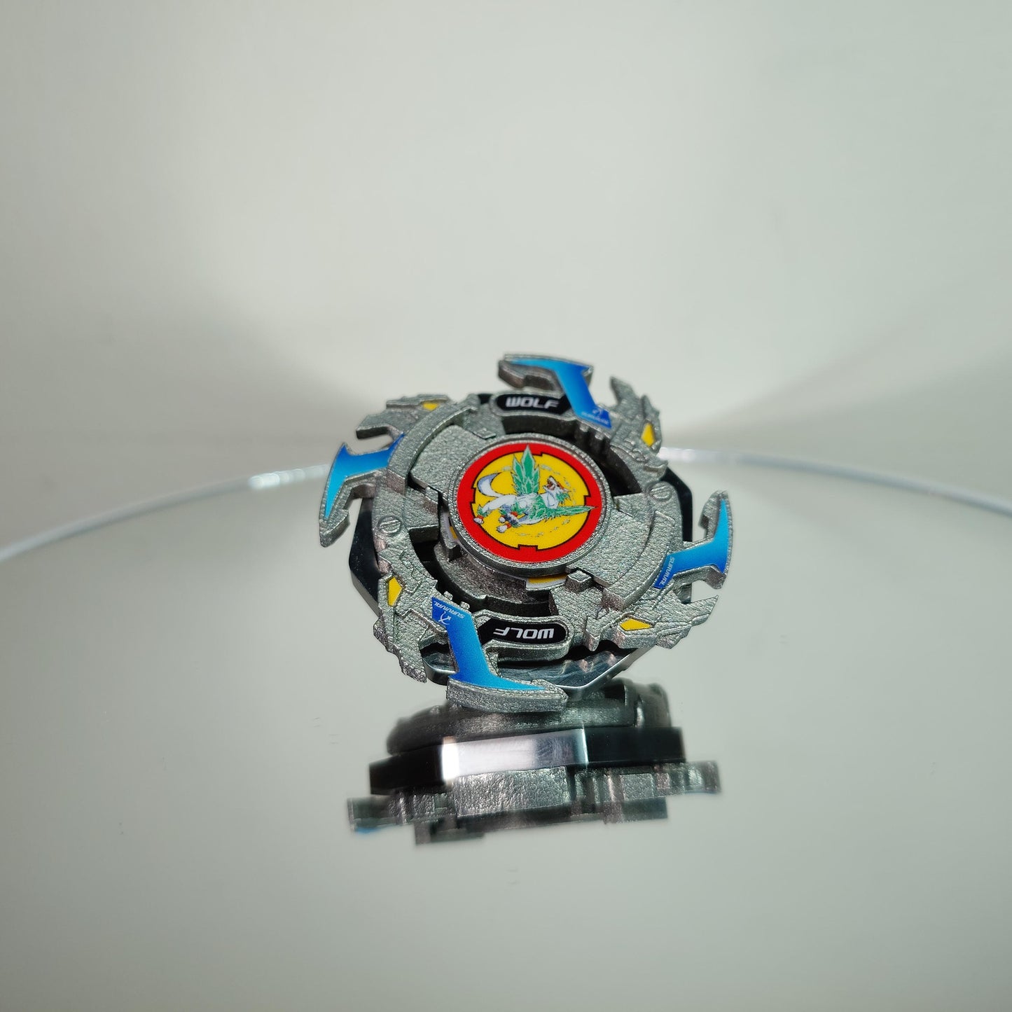 FULL METAL Beyblade Wolborg 1 (Stainless steel)