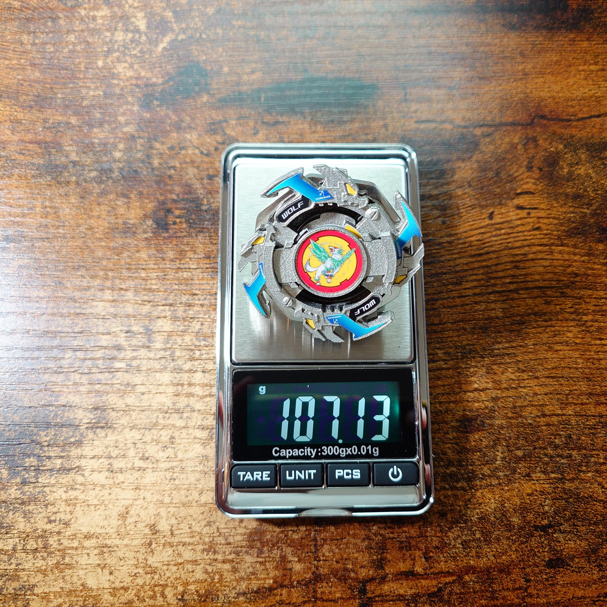 FULL METAL Beyblade Wolborg 1 (Stainless steel)