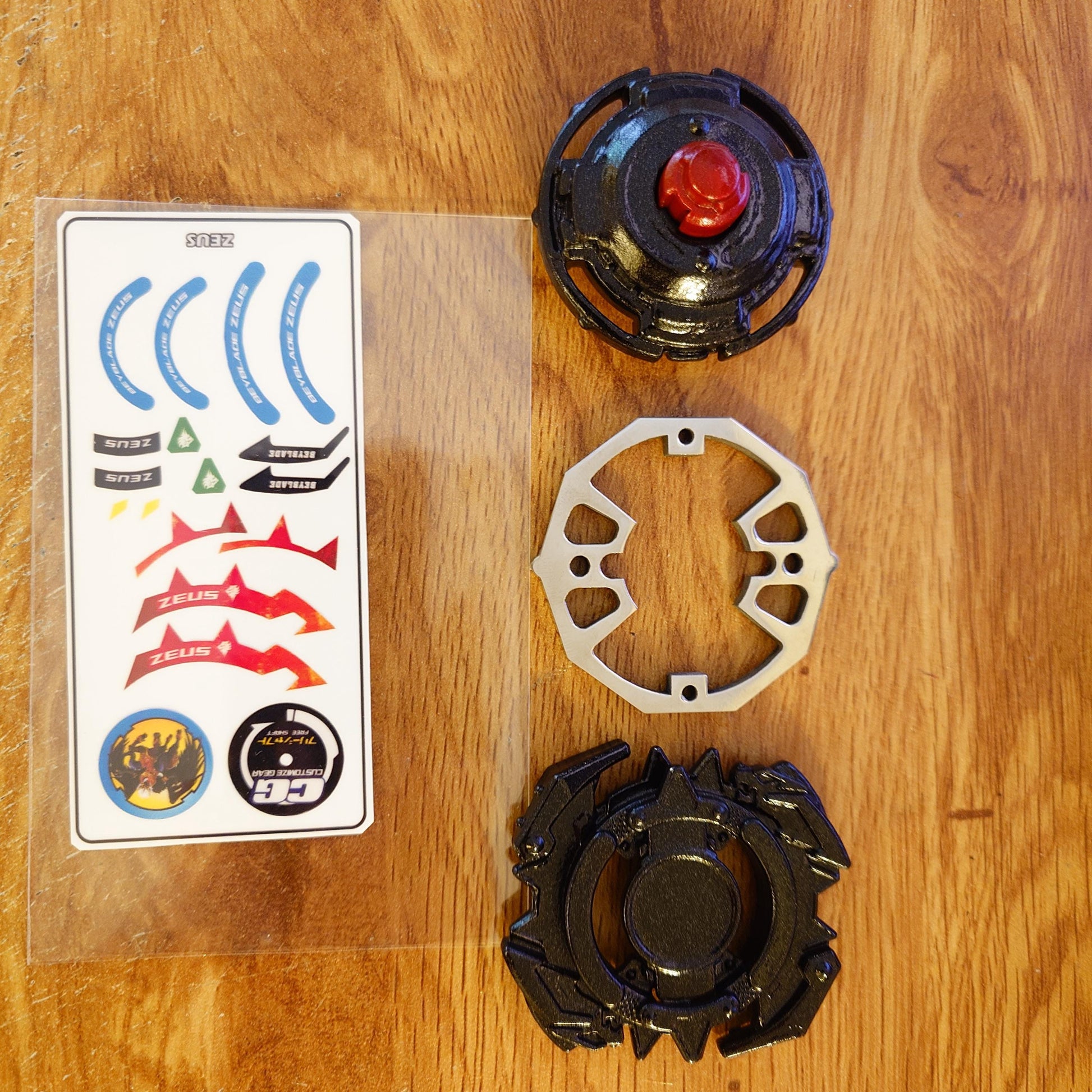 FULL METAL Beyblade Zeus (G-Revolution) (Stainless steel)