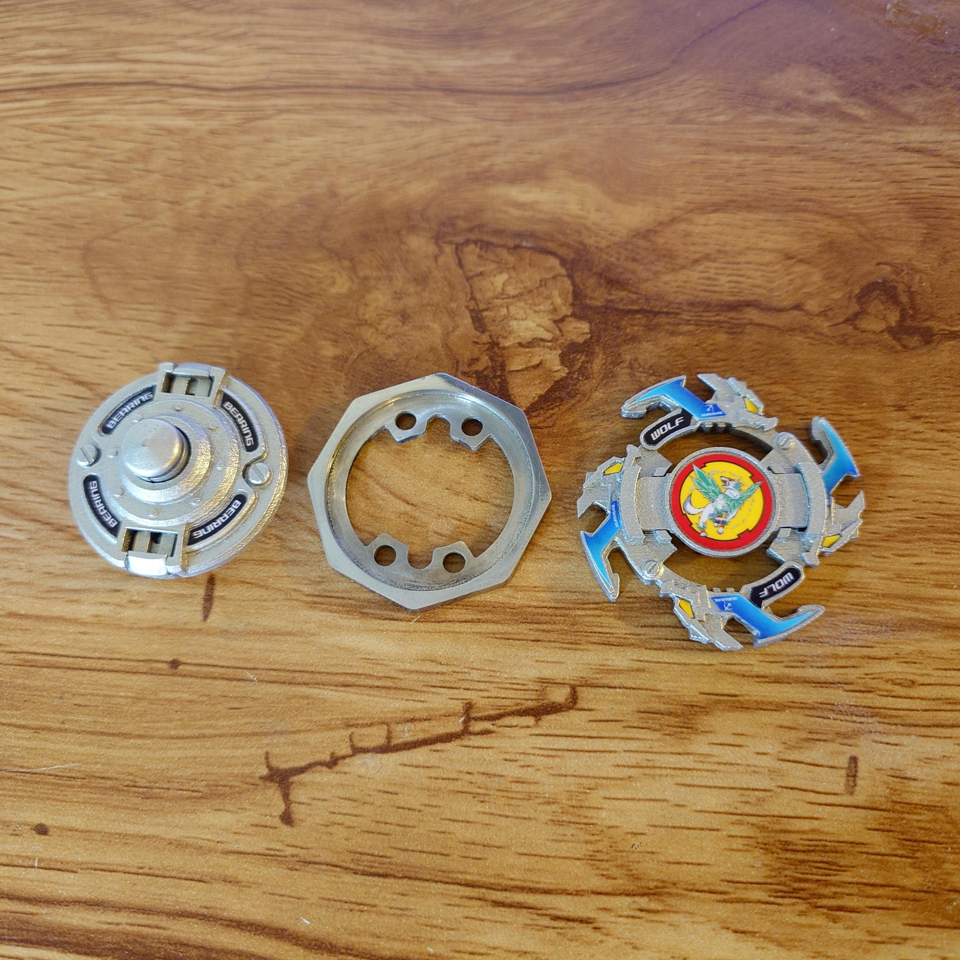 FULL METAL Beyblade Wolborg 1 (Stainless steel)