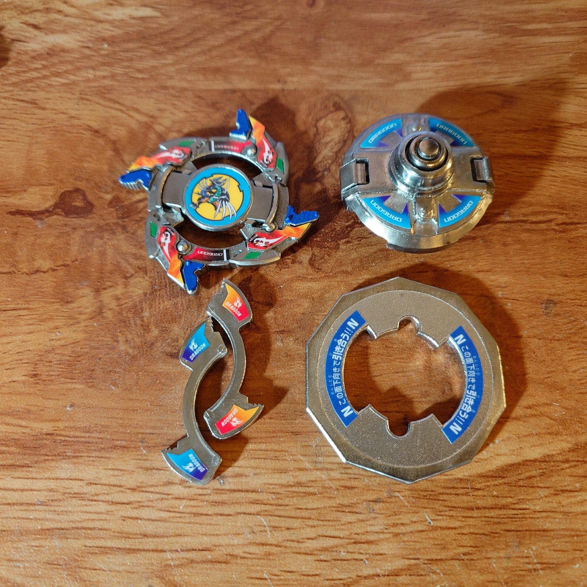 FULL METAL Beyblade Dragoon V2 (Stainless steel)