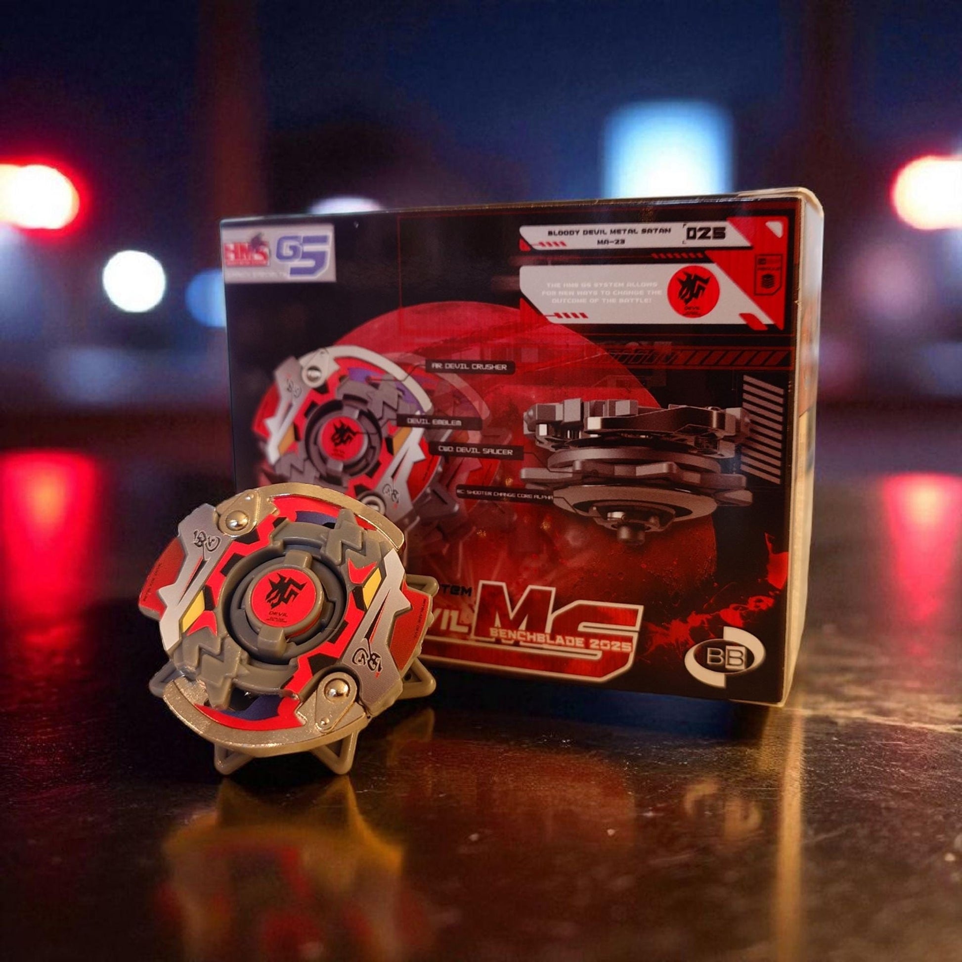 Beyblade Bloody Devil MS - HMS Repro (Standard version)