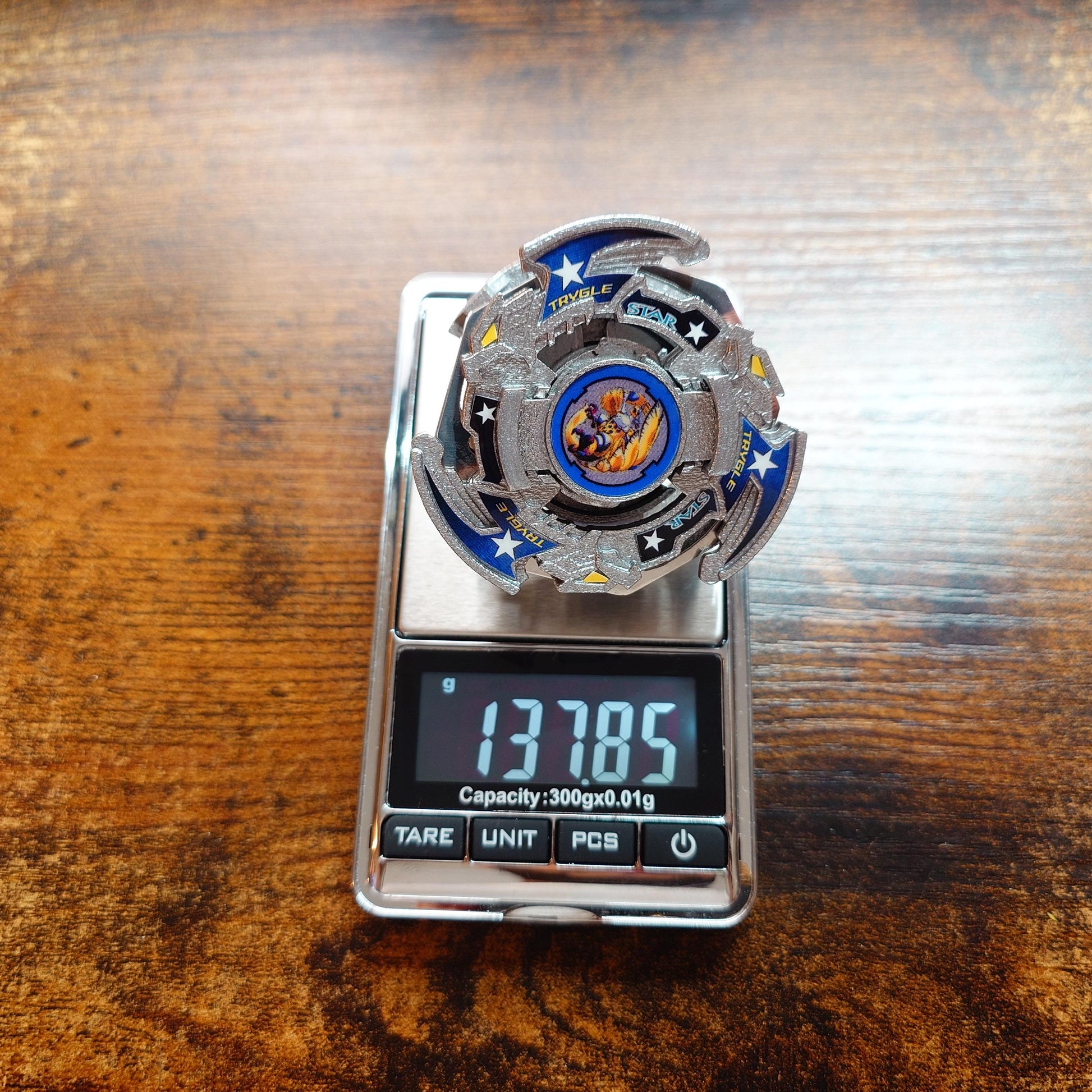 FULL METAL Beyblade Trygle (Stainless steel)