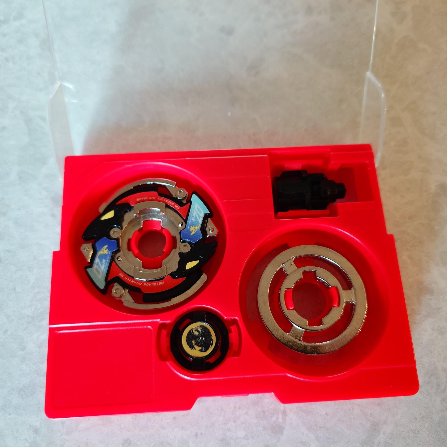 Beyblade Black Dranzer MS - HMS Repro (Standard version)