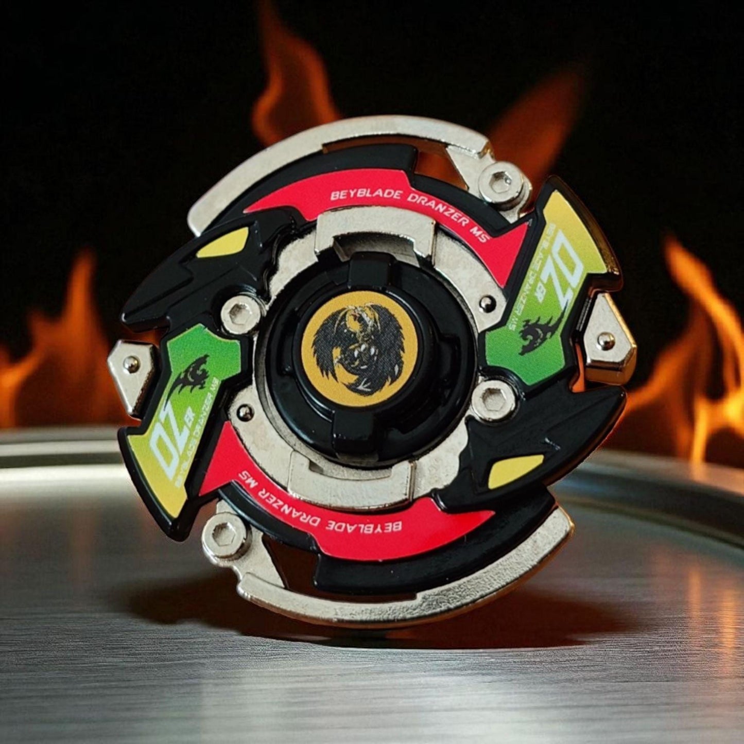 Beyblade Black Dranzer MS - HMS Repro (Standard version)