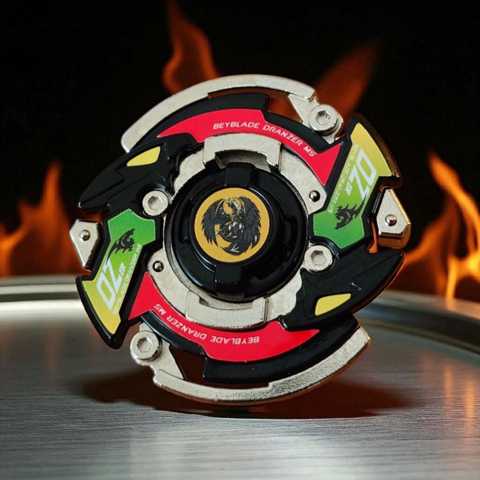 Beyblade Black Dranzer MS - HMS Repro (Standard version)