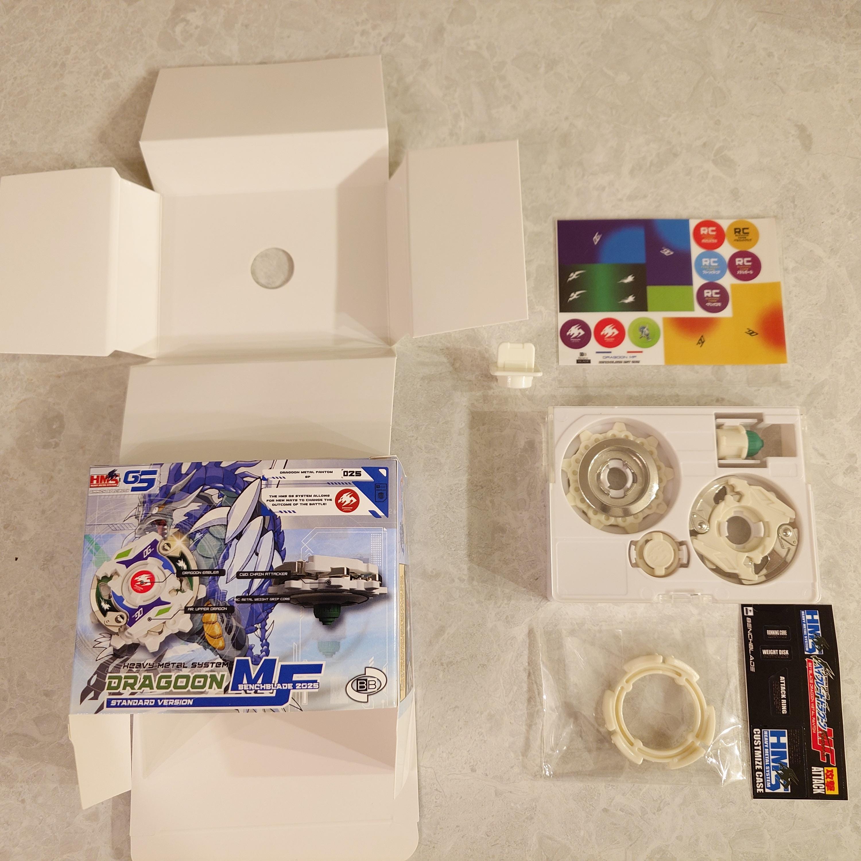 Beyblade Dragoon MF - HMS Repro (Standard version) – BenchBlade