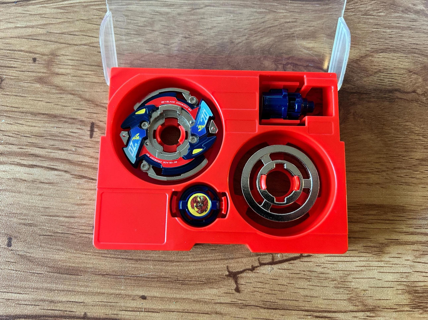 Full Metal Beyblade Dranzer MS - HMS Repro (Zinc+Nickel plated)