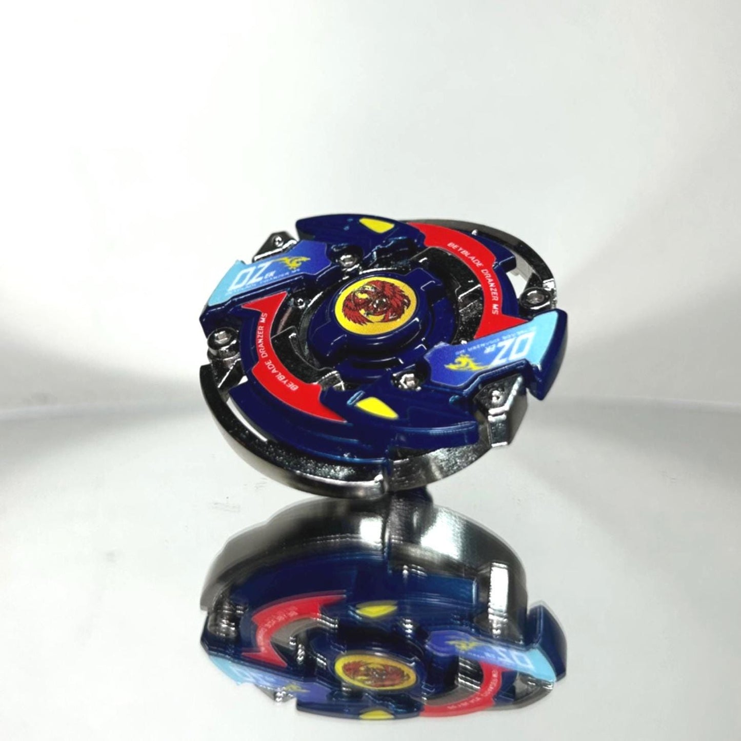 Full Metal Beyblade Dranzer MS - HMS Repro (Zinc+Nickel plated)