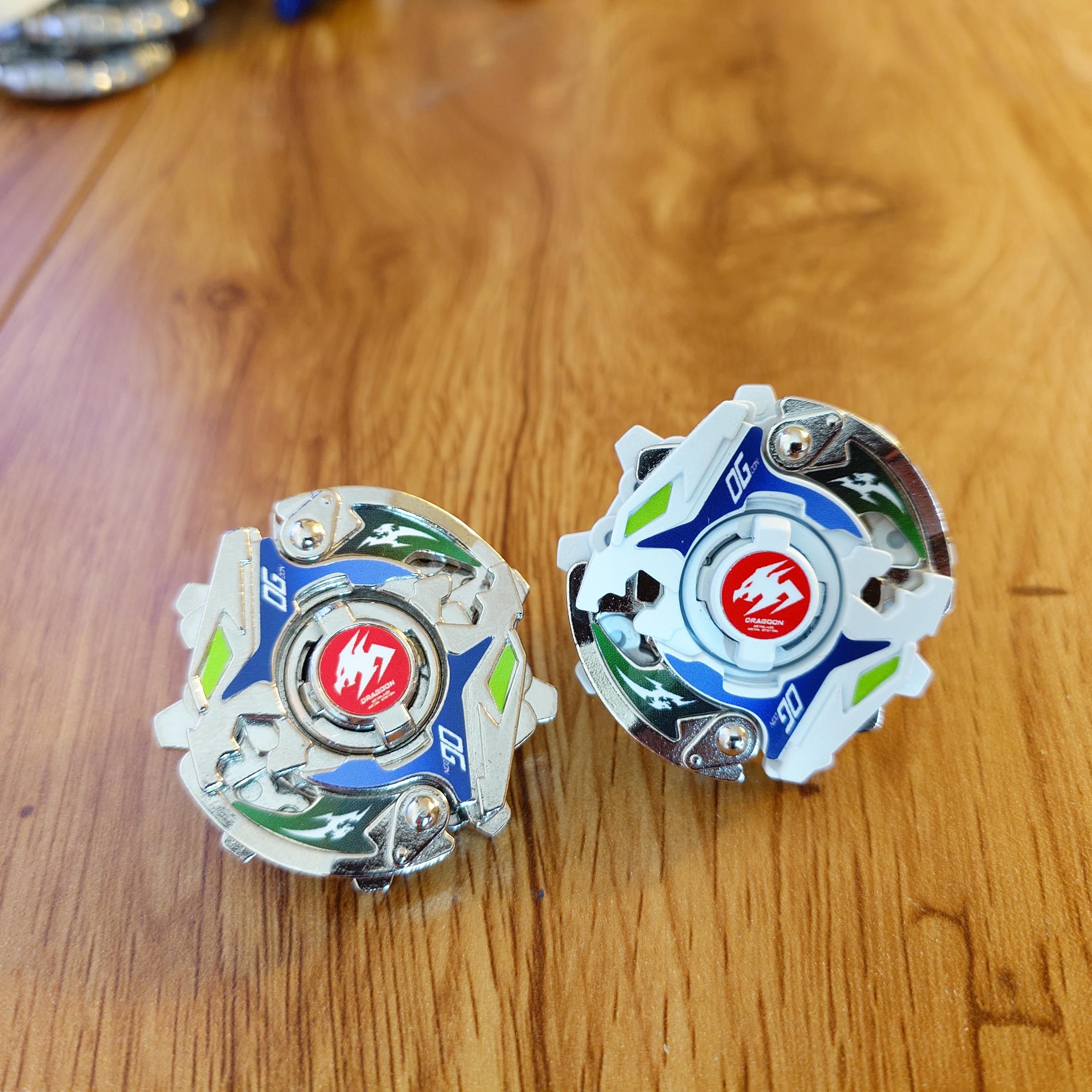 Full Metal Beyblade Dragoon MF - HMS Repro (Zinc+Nickel plated