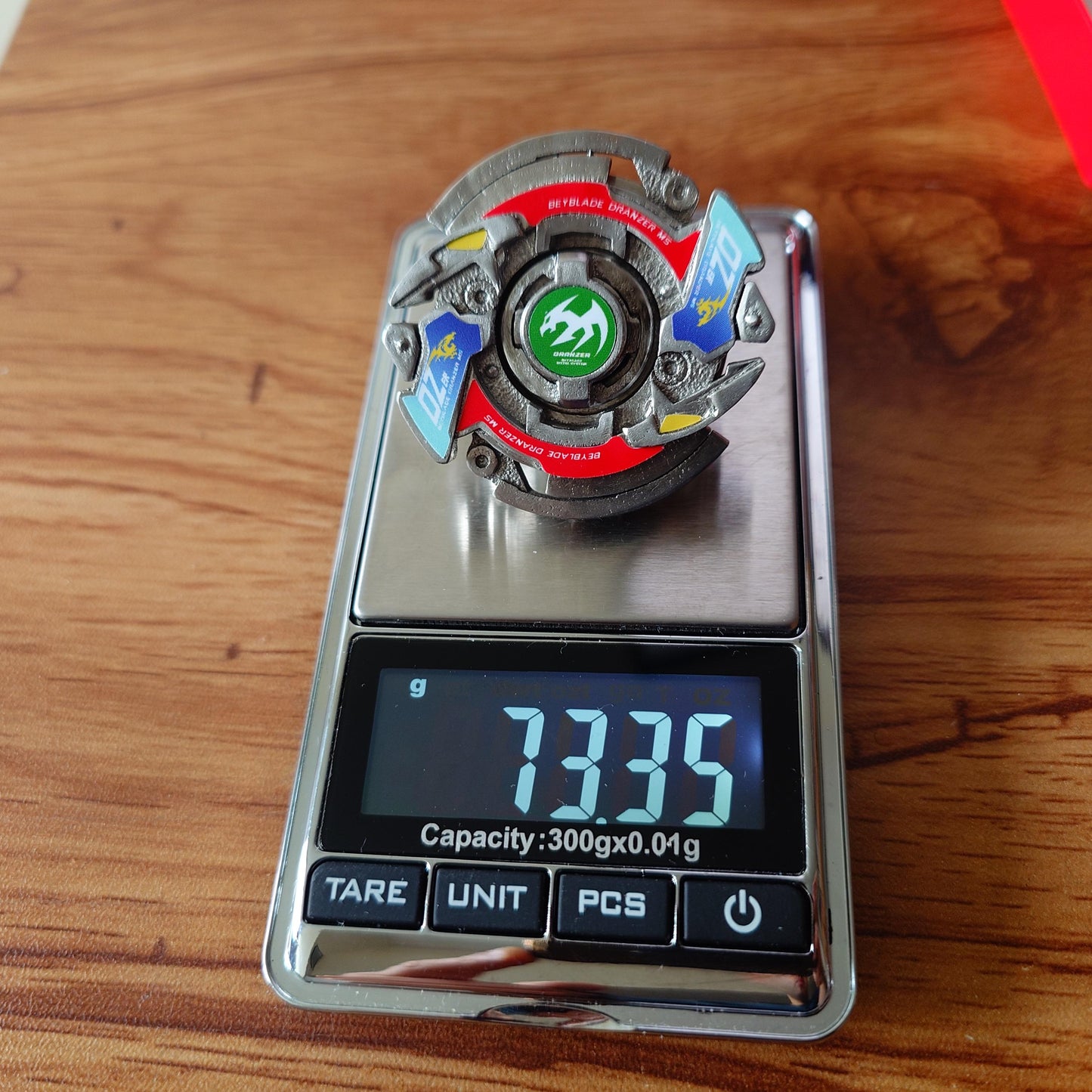 FULL METAL Beyblade Dranzer MS (Stainless Steel)
