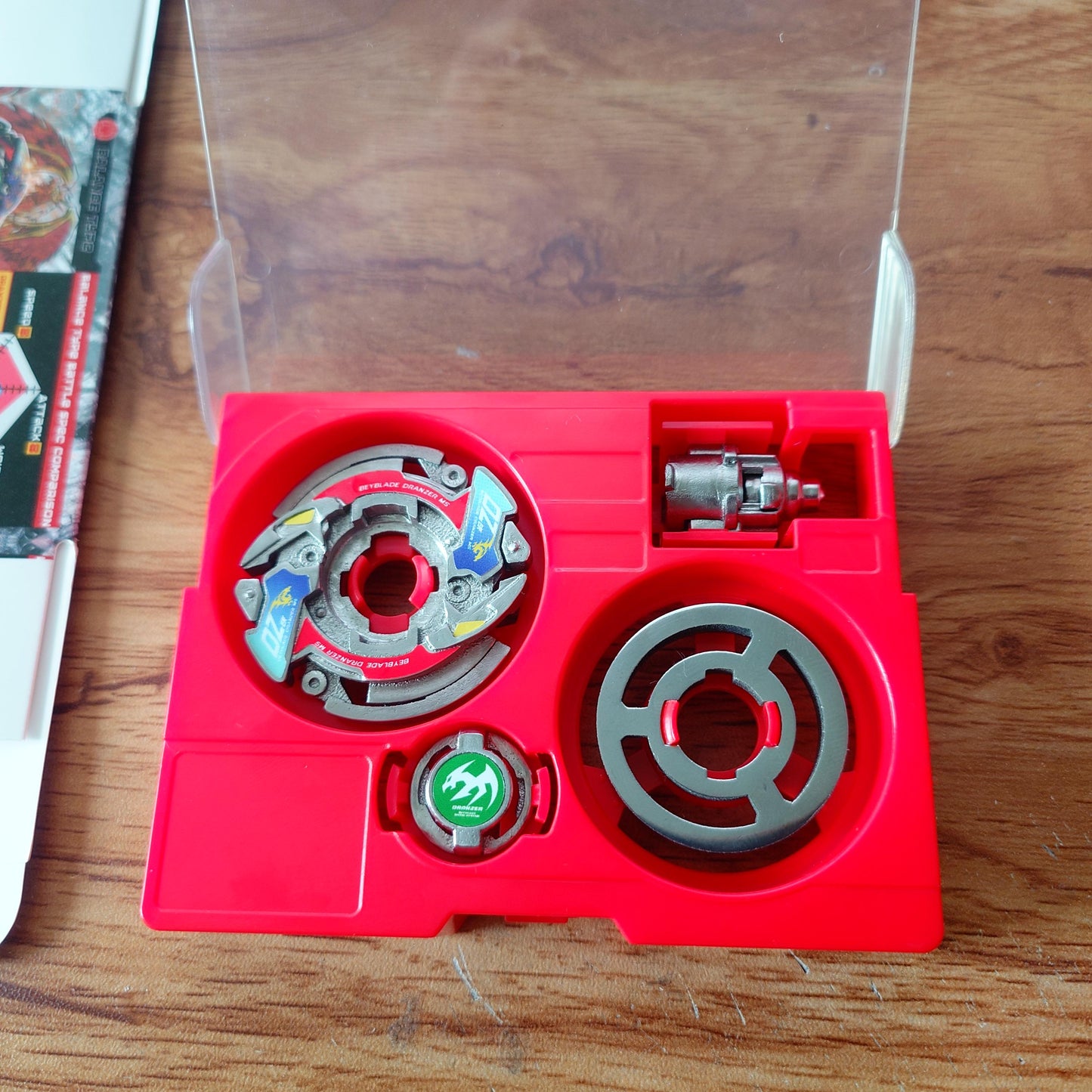 FULL METAL Beyblade Dranzer MS (Stainless Steel)