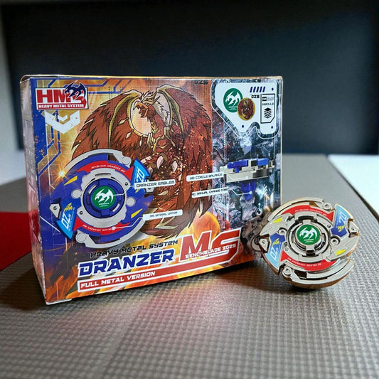 Full Metal Beyblade Dranzer MS - HMS Repro (Zinc+Nickel plated)