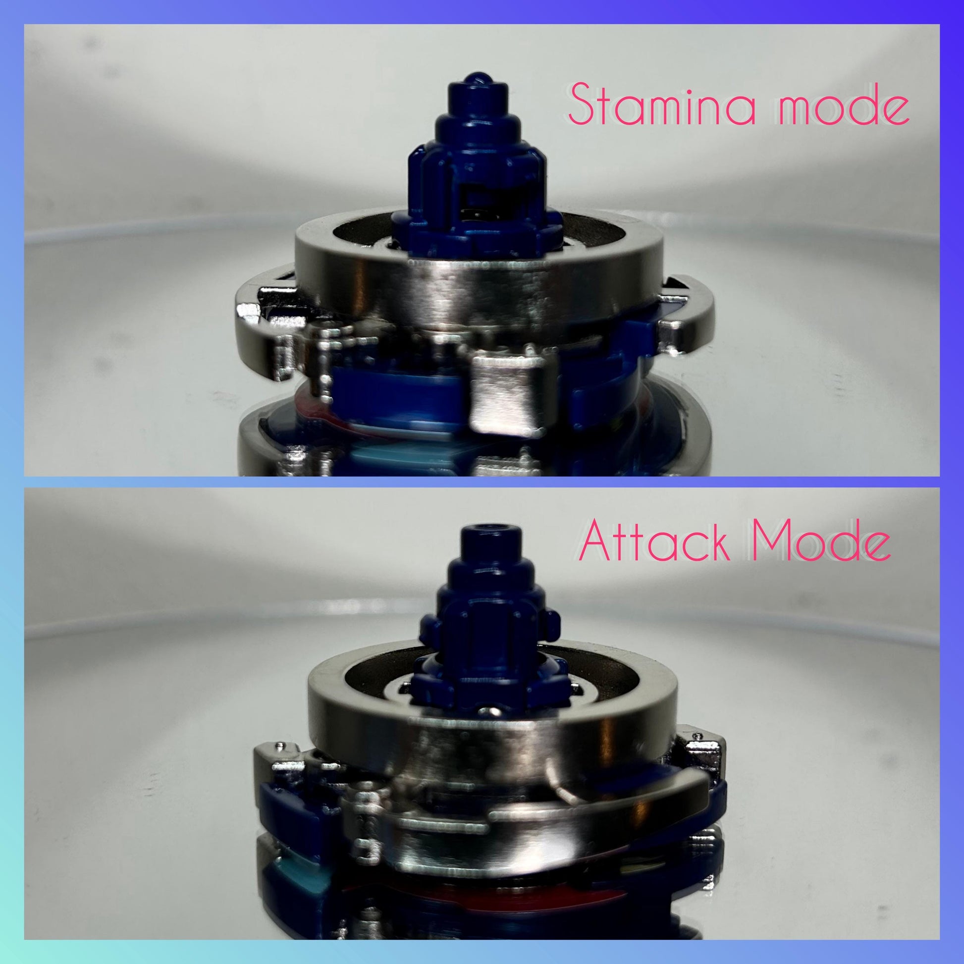 Full Metal Beyblade Dranzer MS - HMS Repro (Zinc+Nickel plated)