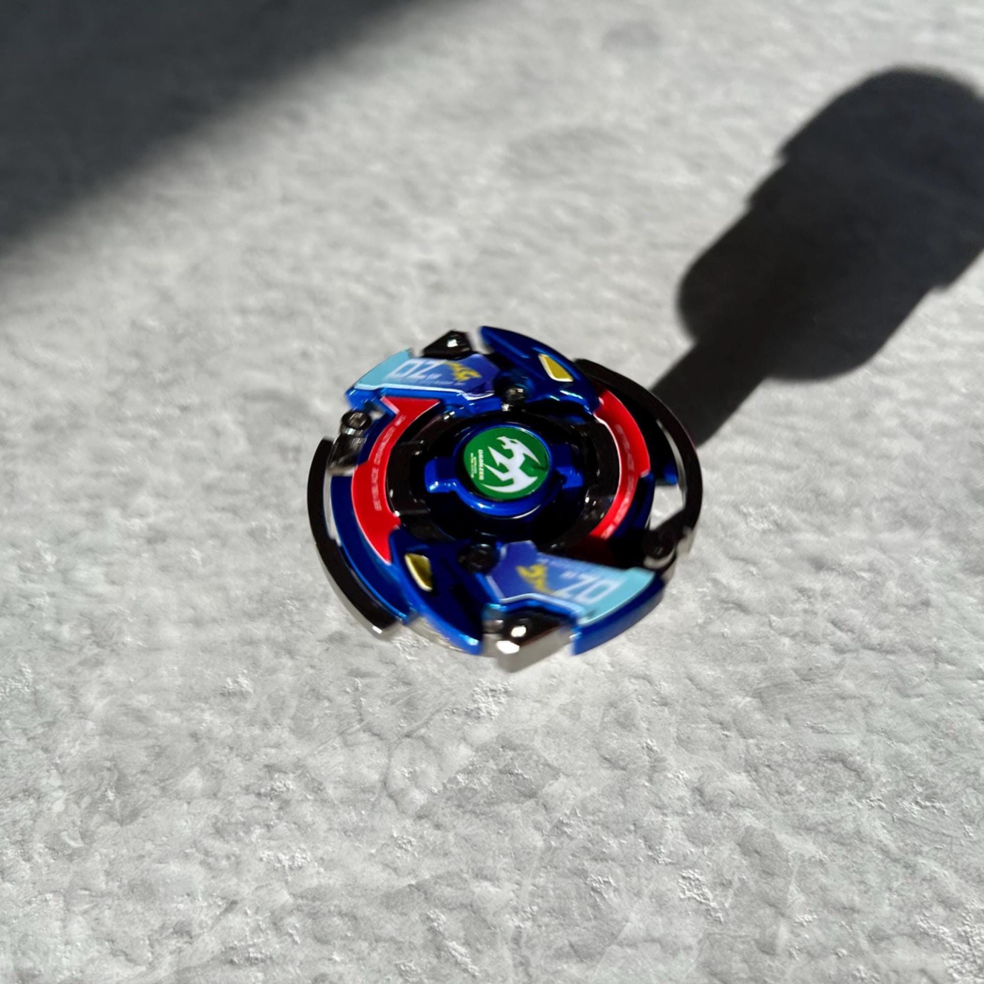 Full Metal Beyblade Dranzer MS - HMS Repro (Zinc+Nickel plated)