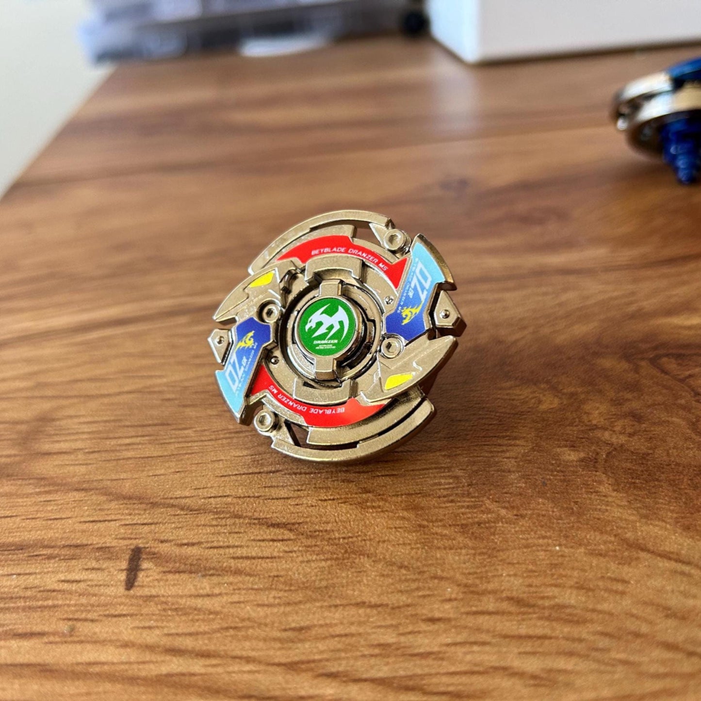 Full Metal Beyblade Dranzer MS - HMS Repro (Zinc+Nickel plated)