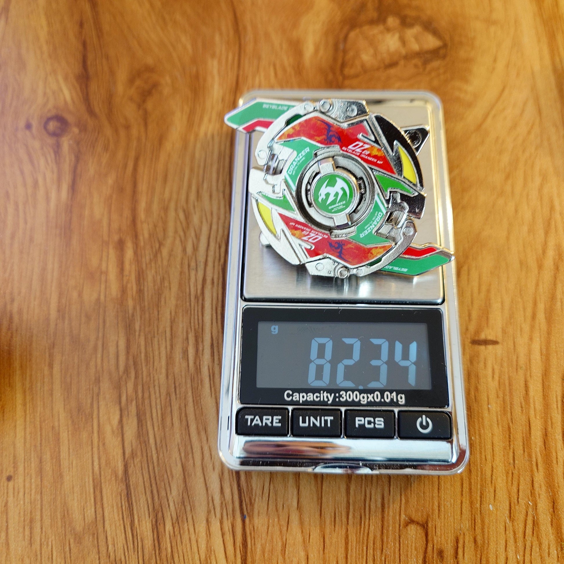 Full Metal Beyblade Dranzer MF - HMS Repro (Zinc+Nickel plated)