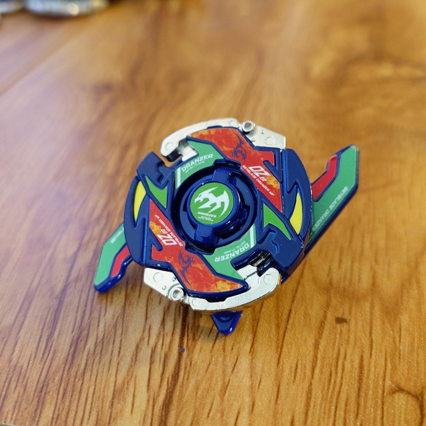 Full Metal Beyblade Dranzer MF - HMS Repro (Zinc+Nickel plated)