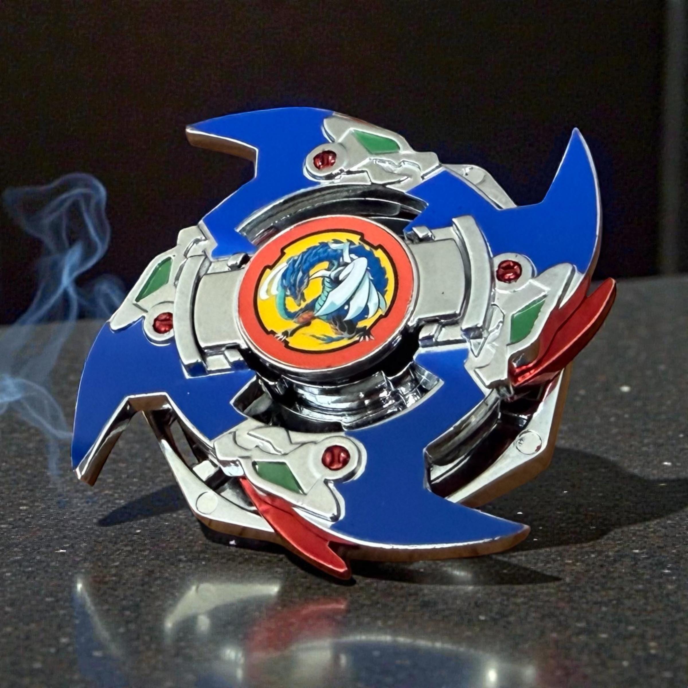FULL METAL Beyblade Dragoon F ANIME Version (Zinc + Nickel plated)