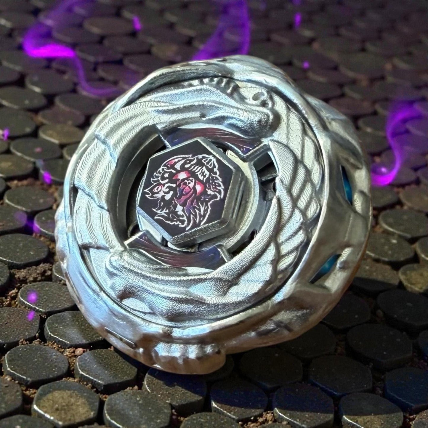 FULL METAL Beyblade Diablo Nemesis X:D (Stainless Steel)