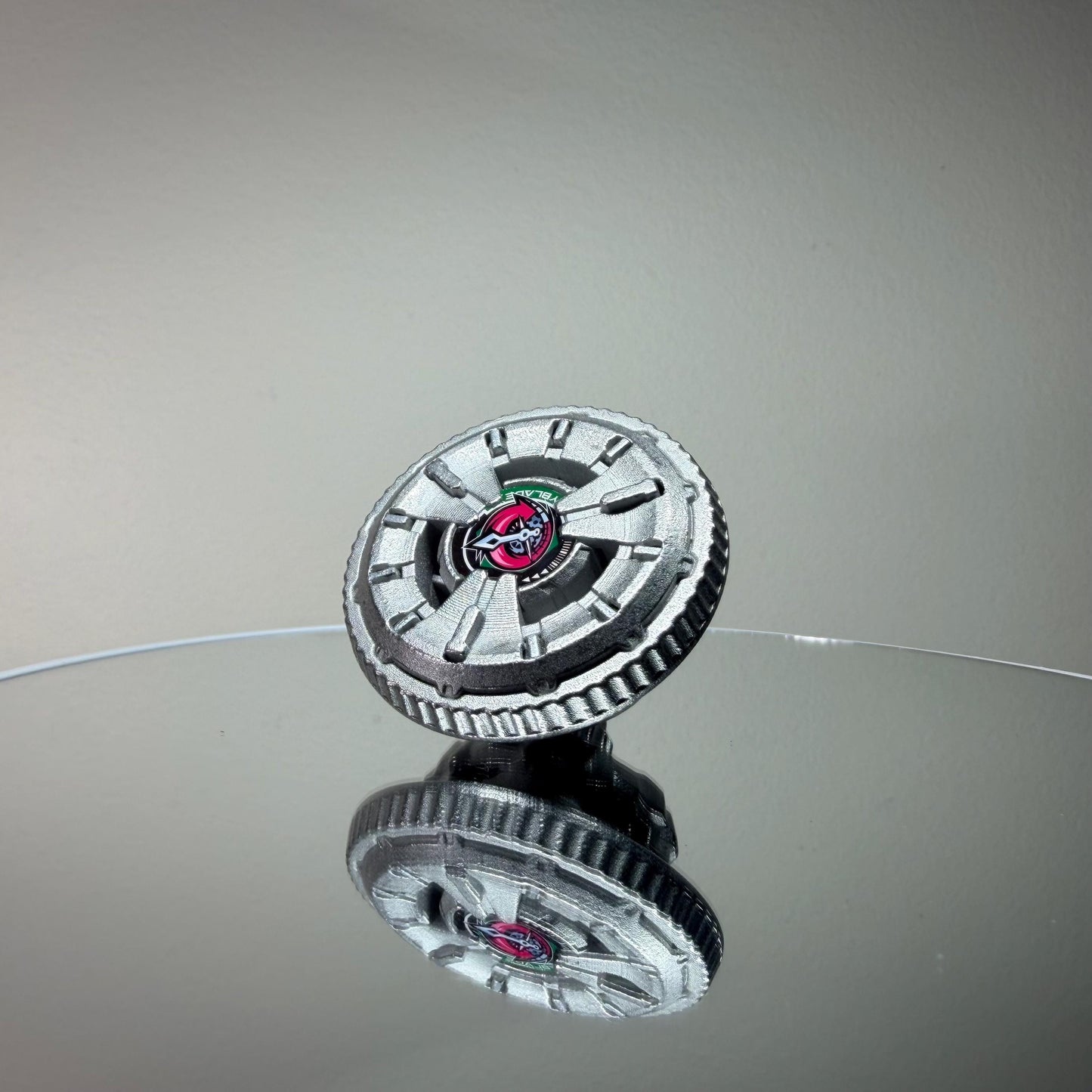 FULL METAL Beyblade Clock Mirage 9-55 B (Stainless steel) (Beyblade X) (UX)