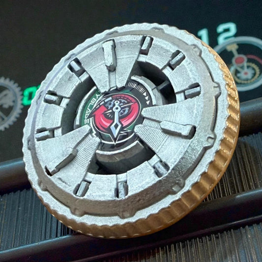 FULL METAL Beyblade Clock Mirage 9-55 B (Stainless steel) (Beyblade X) (UX)