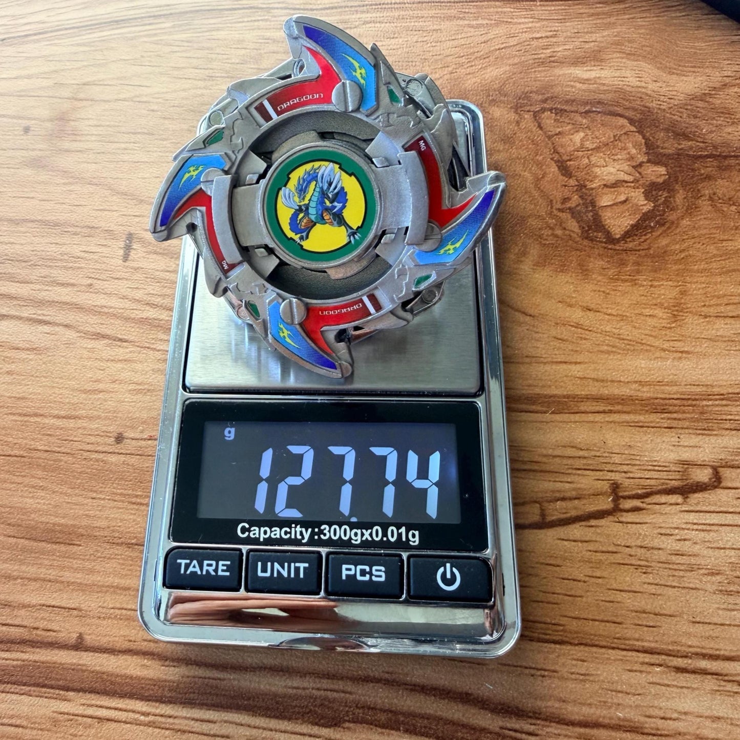 FULL METAL Beyblade Dragoon V (Stainless steel)