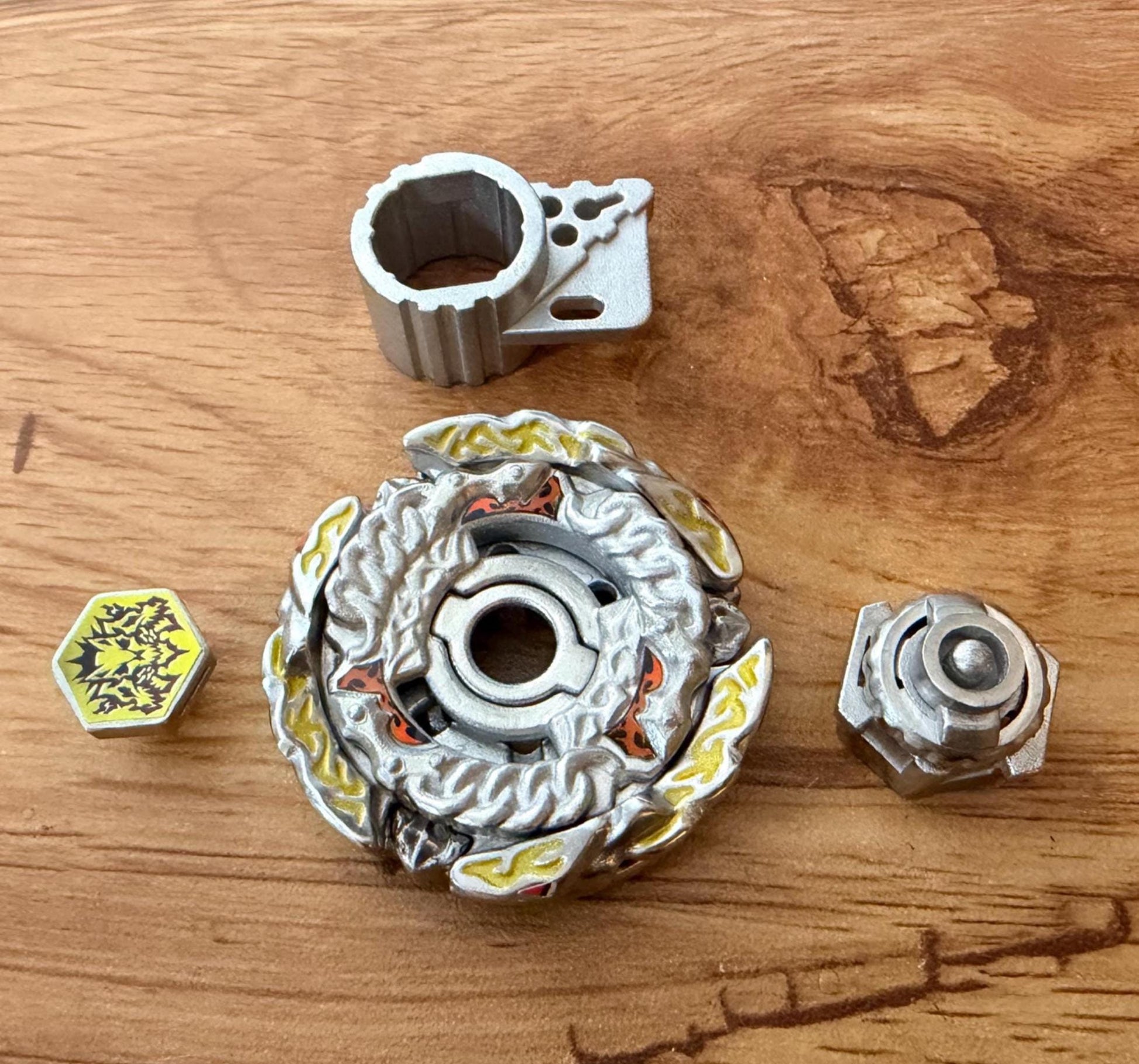 FULL METAL Beyblade Hades Kerbecs BD145DS (Metal Fight) (Stainless steel)