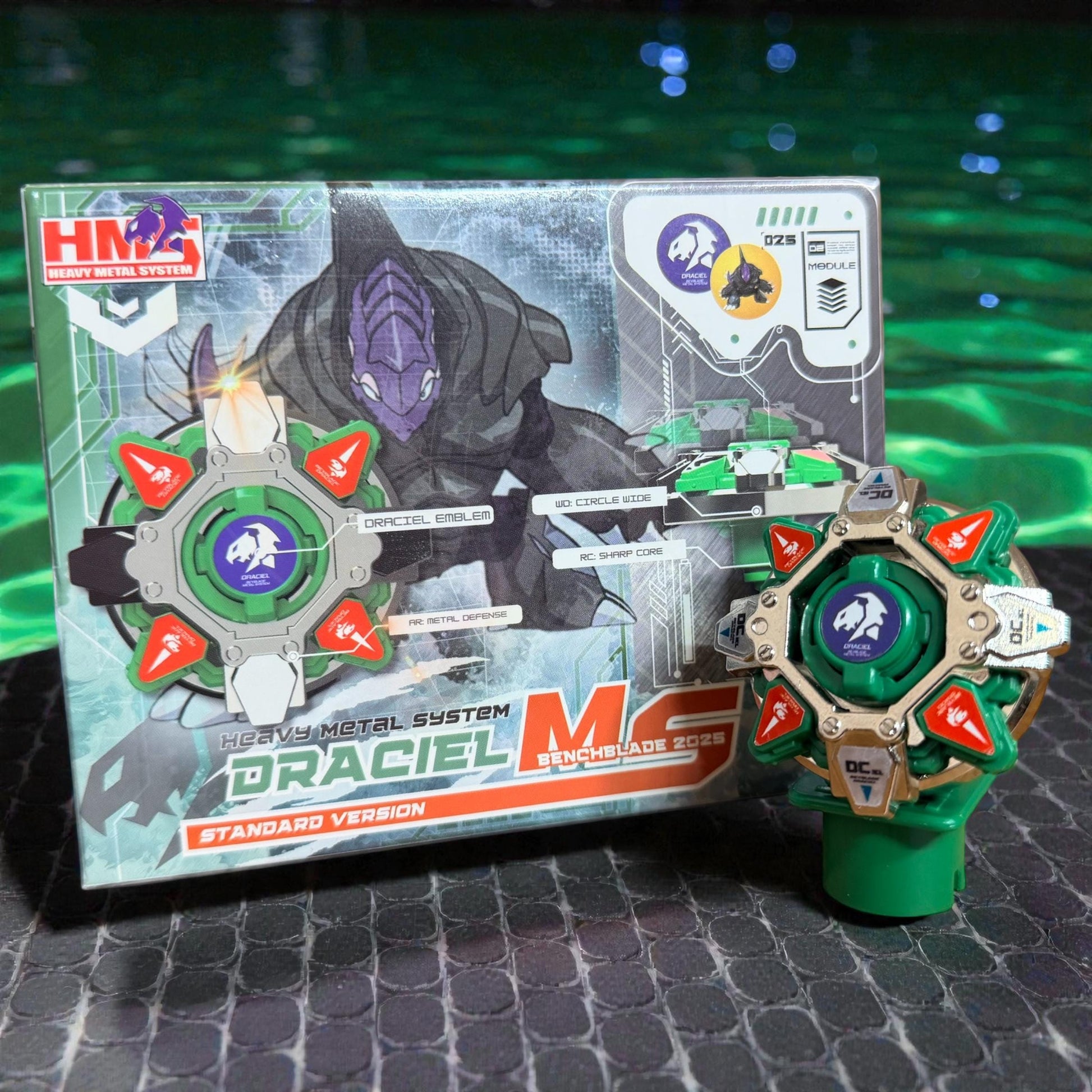Beyblade Draciel MS - HMS Repro (Standard version)