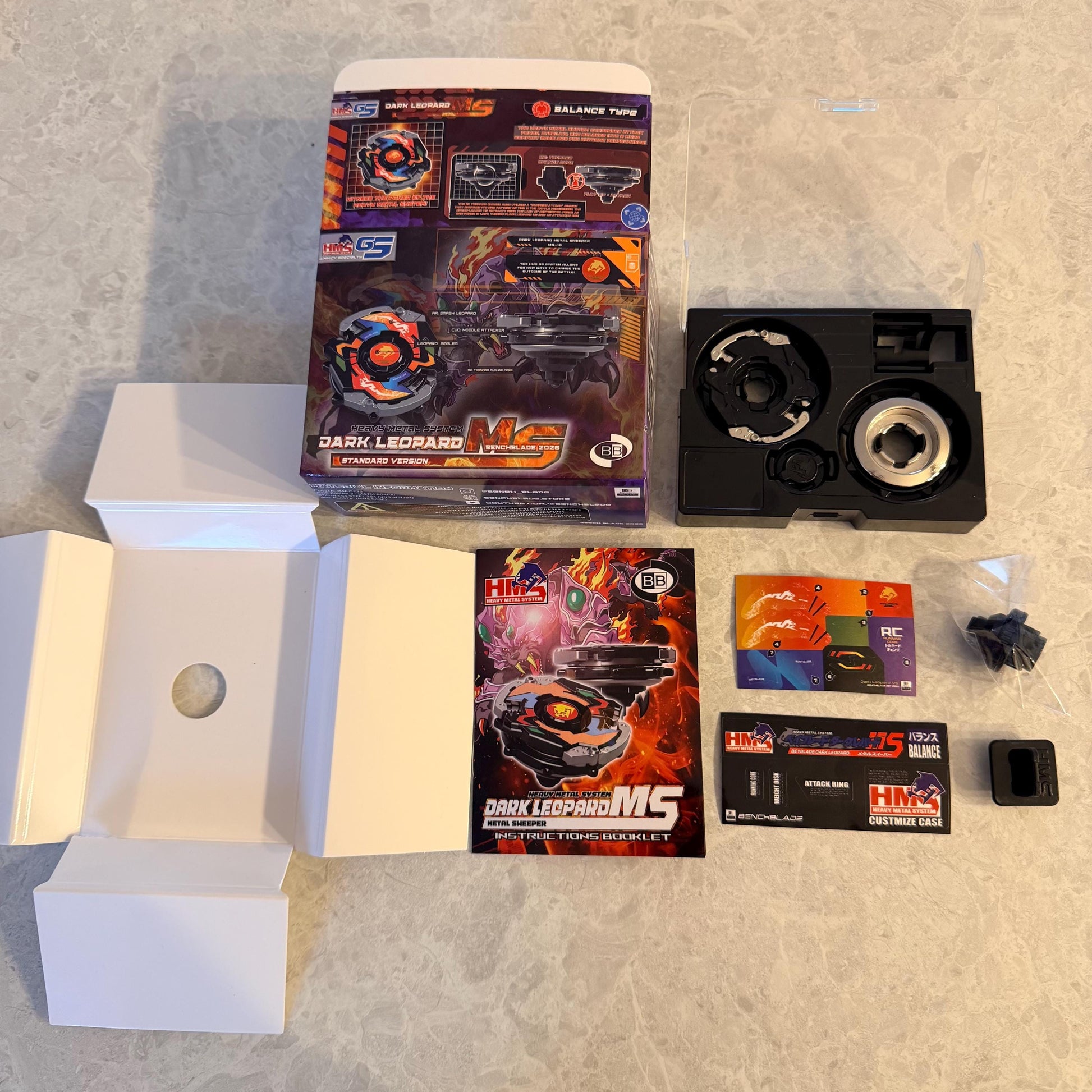 Beyblade Dark Leopard MS - HMS Repro (Standard version)