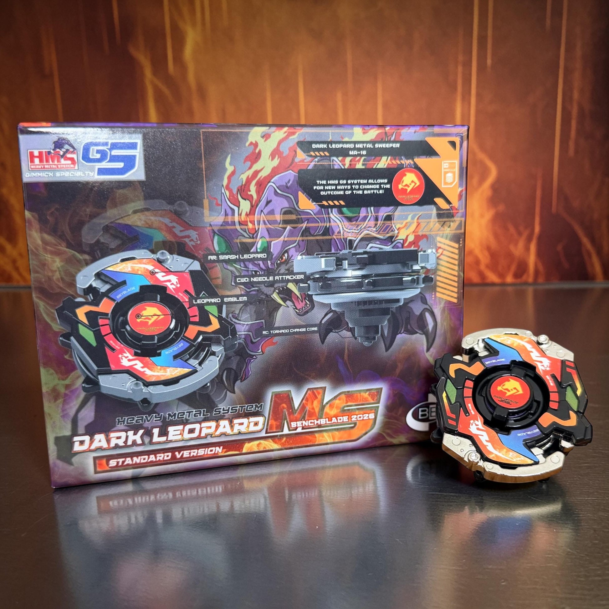 Beyblade Dark Leopard MS - HMS Repro (Standard version)