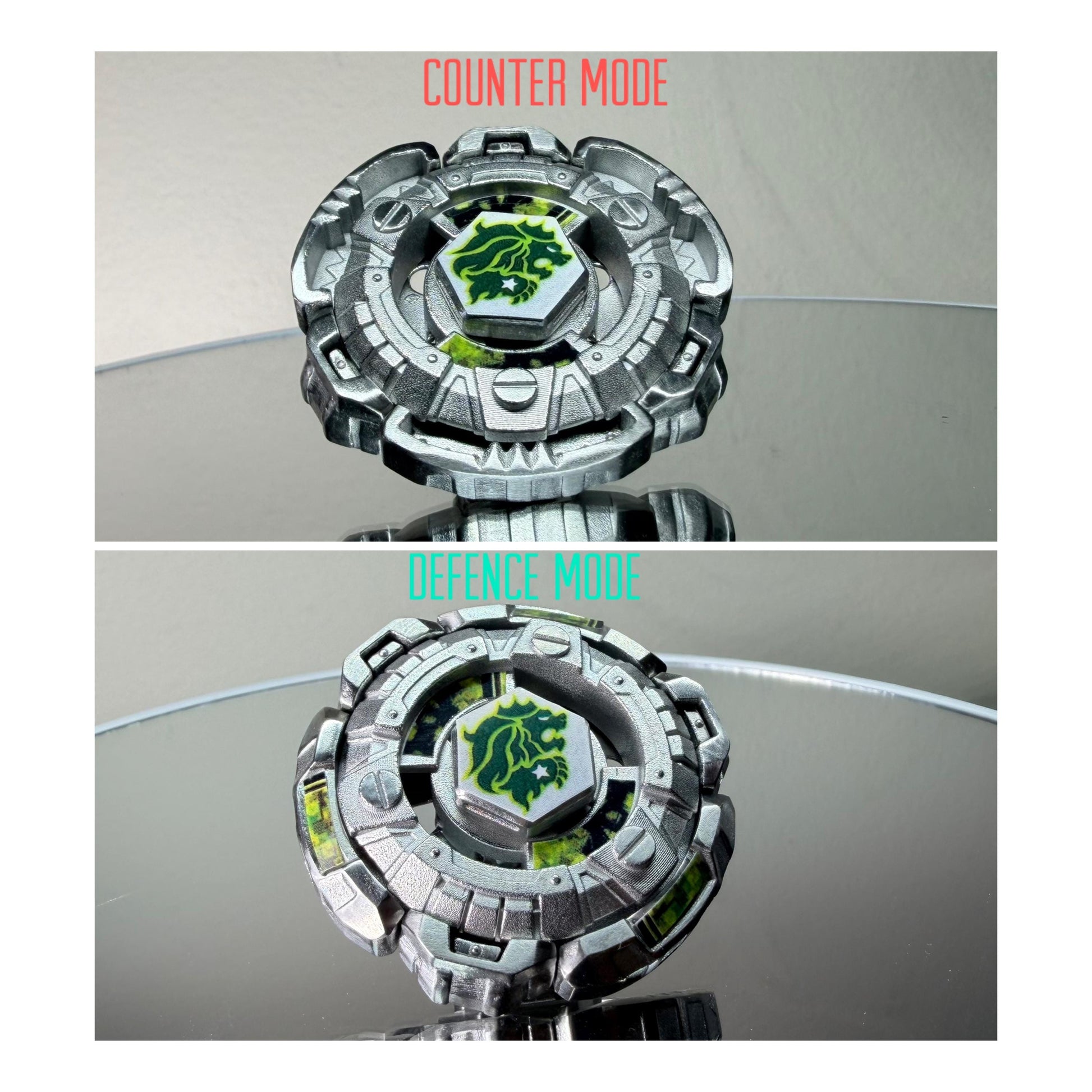 FULL METAL Beyblade Fang Leone 130W2D (Metal Fight) (Stainless steel)