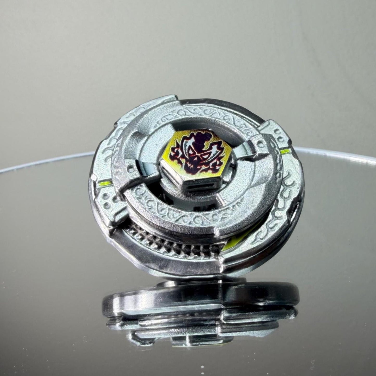FULL METAL Beyblade Scythe Kronos T125EDS (Metal Fight) (Stainless steel)