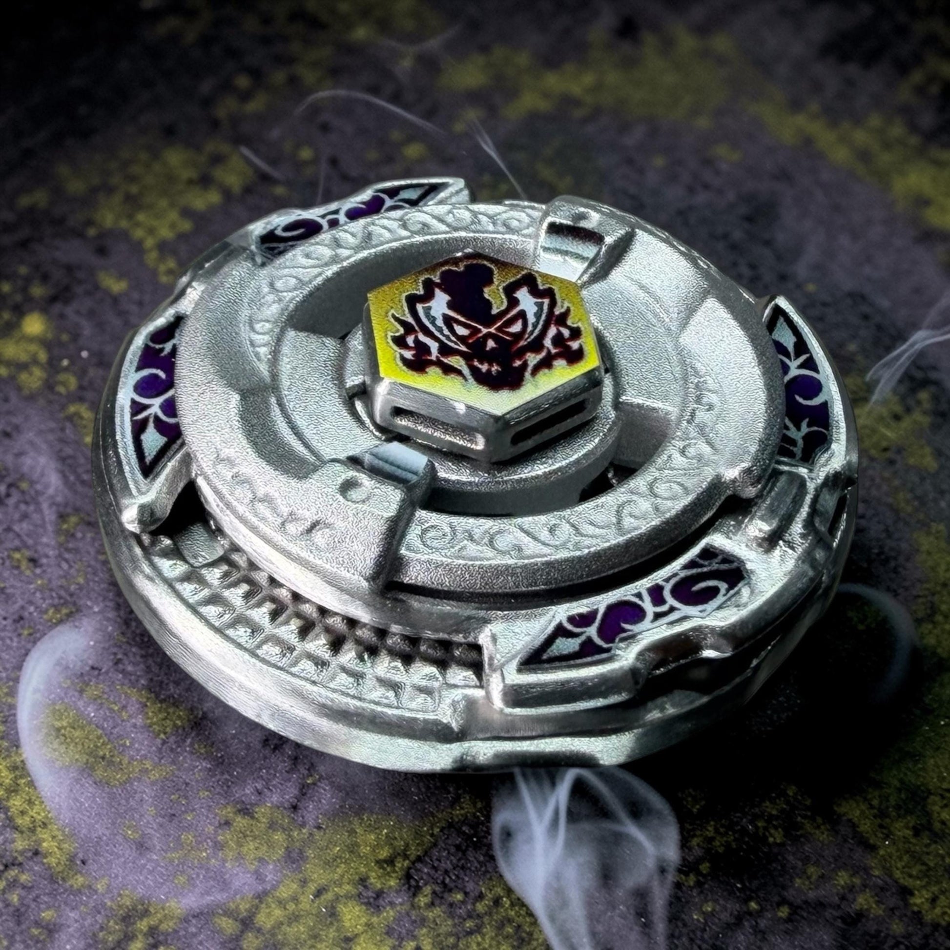 FULL METAL Beyblade Scythe Kronos T125EDS (Metal Fight) (Stainless steel)