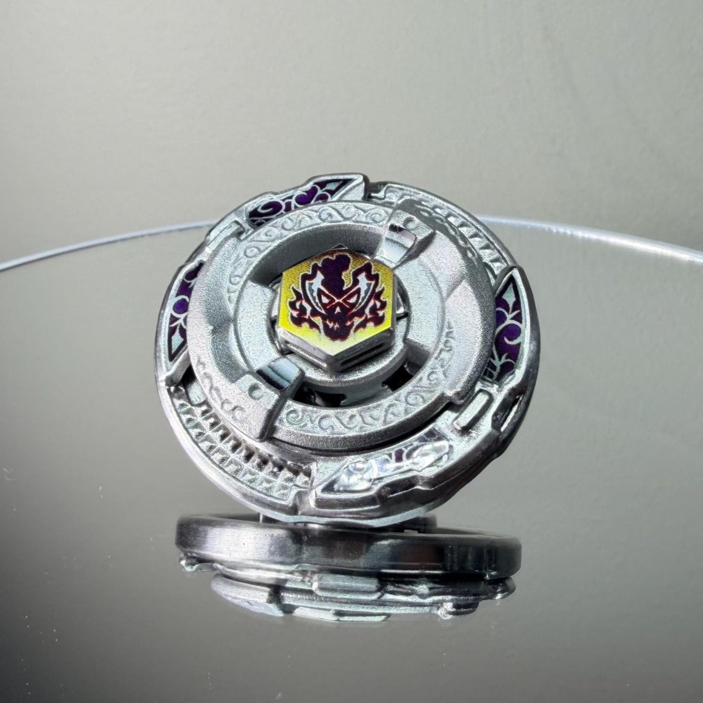 FULL METAL Beyblade Scythe Kronos T125EDS (Metal Fight) (Stainless steel)
