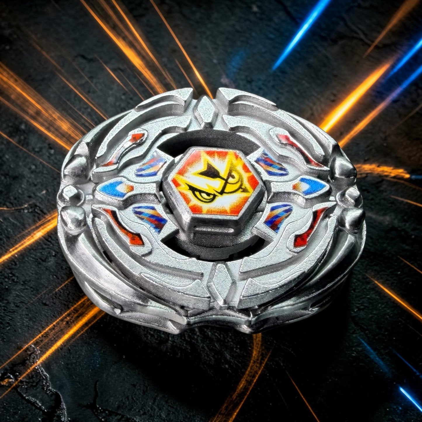 FULL METAL Beyblade Flash Sagittario 230WD (Stainless Steel)