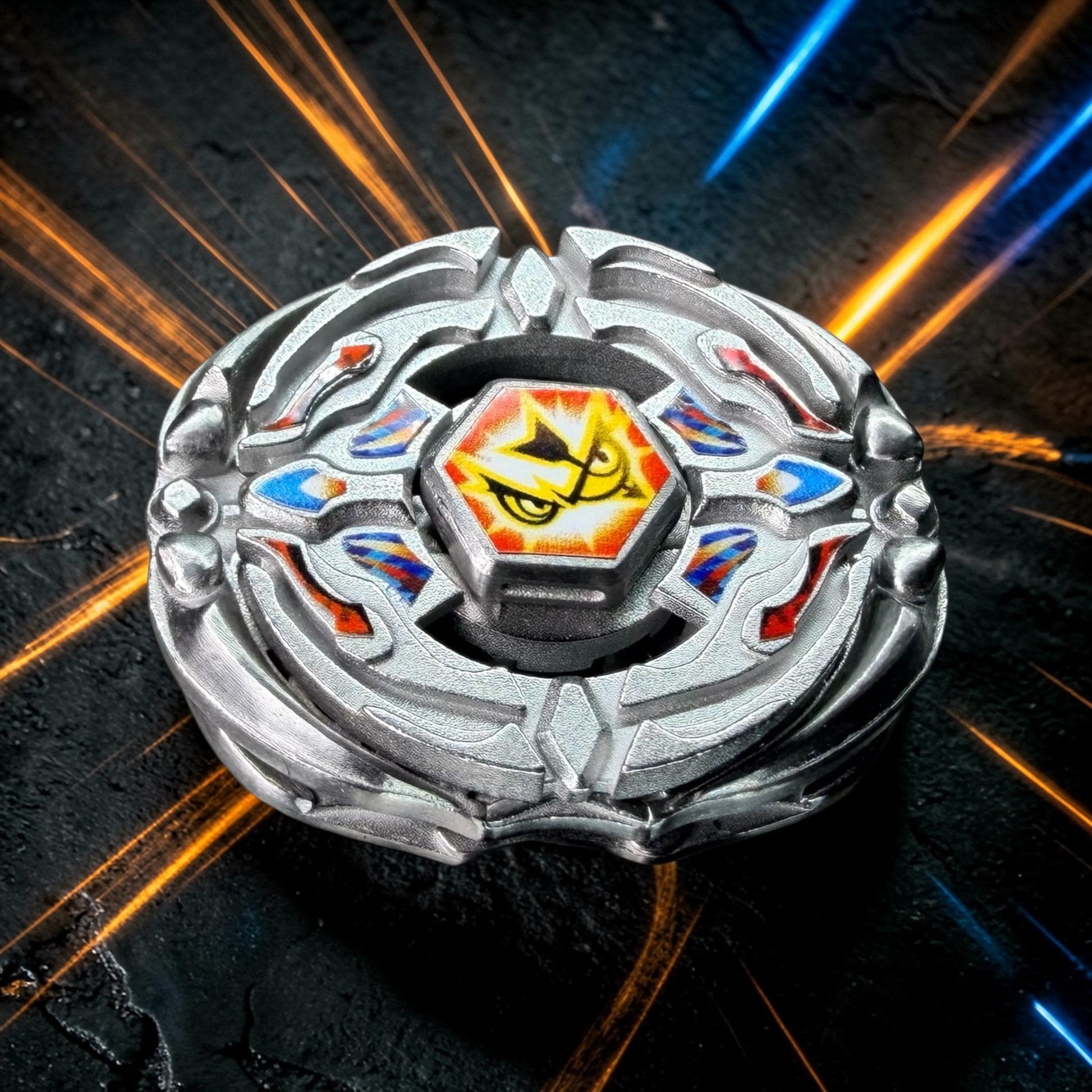 FULL METAL Beyblade Flash Sagittario 230WD (Stainless Steel)