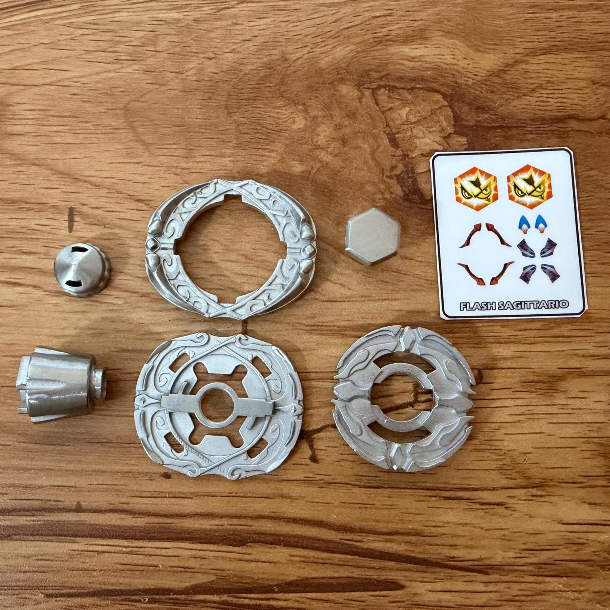FULL METAL Beyblade Flash Sagittario 230WD (Stainless Steel)