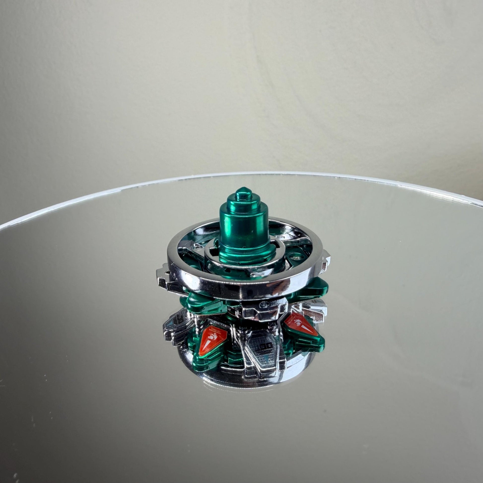 Full Metal Beyblade Draciel MS - HMS Repro (Zinc+Chrome plated)
