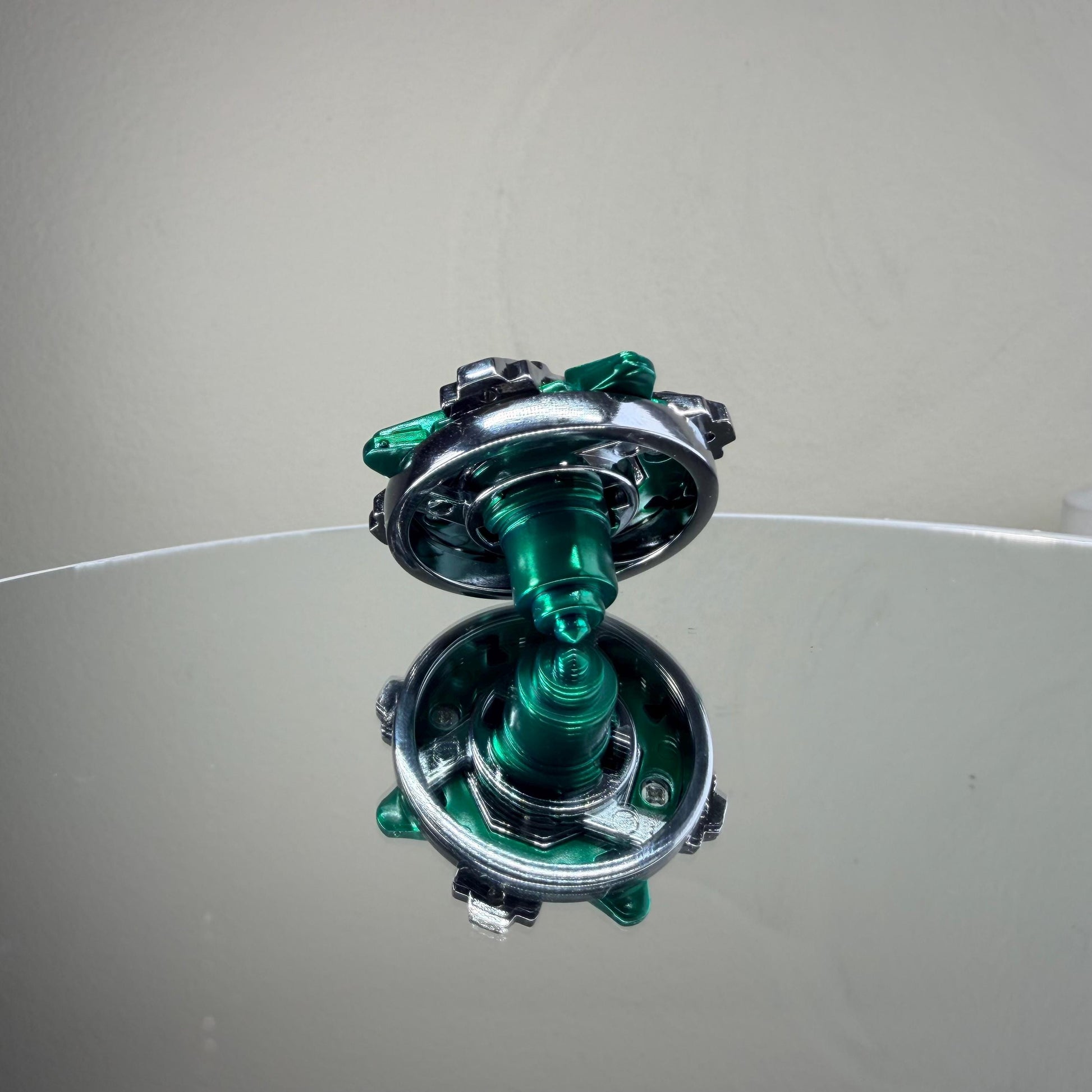Full Metal Beyblade Draciel MS - HMS Repro (Zinc+Chrome plated)