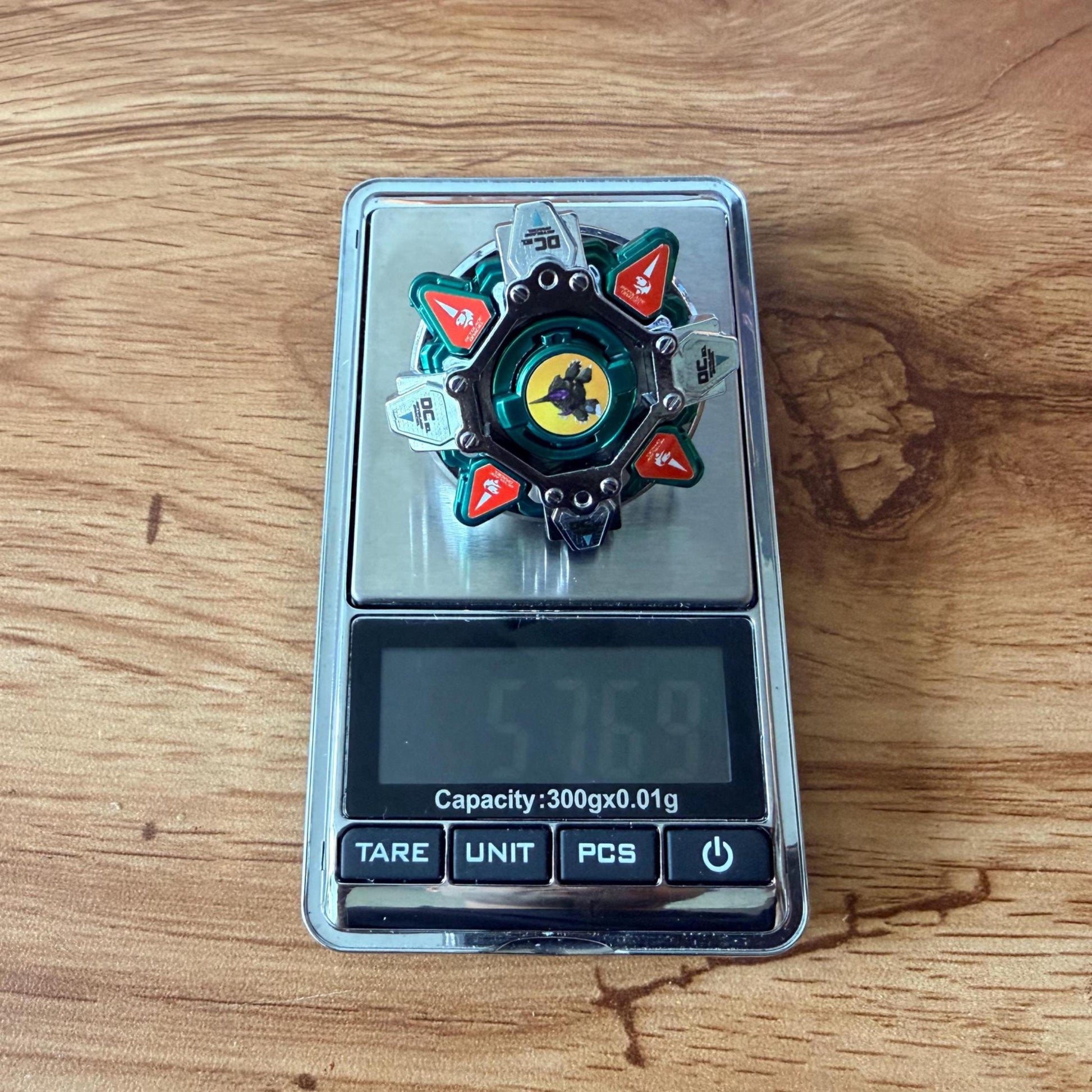 Full Metal Beyblade Draciel MS - HMS Repro (Zinc+Chrome plated)