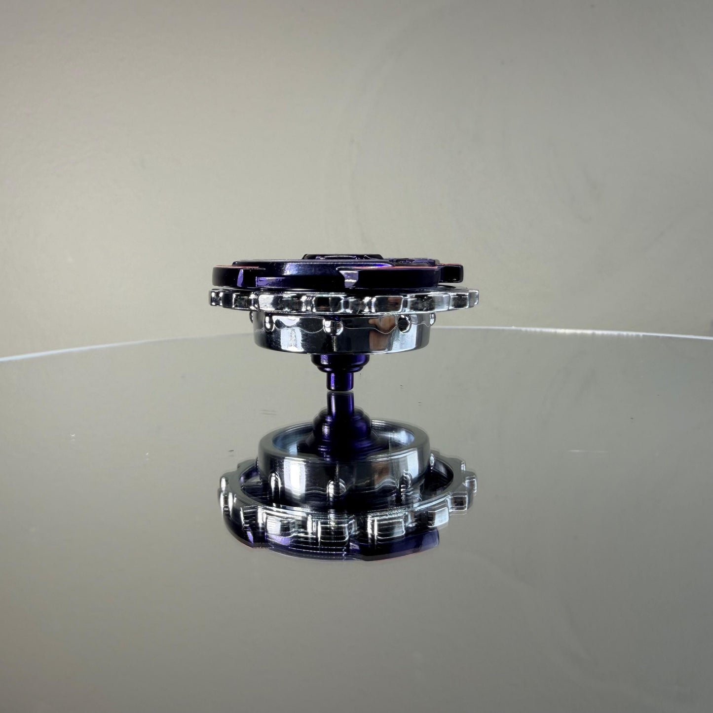 Full Metal Beyblade Gaia Dragoon MS - HMS Repro (Zinc+Chrome plated)