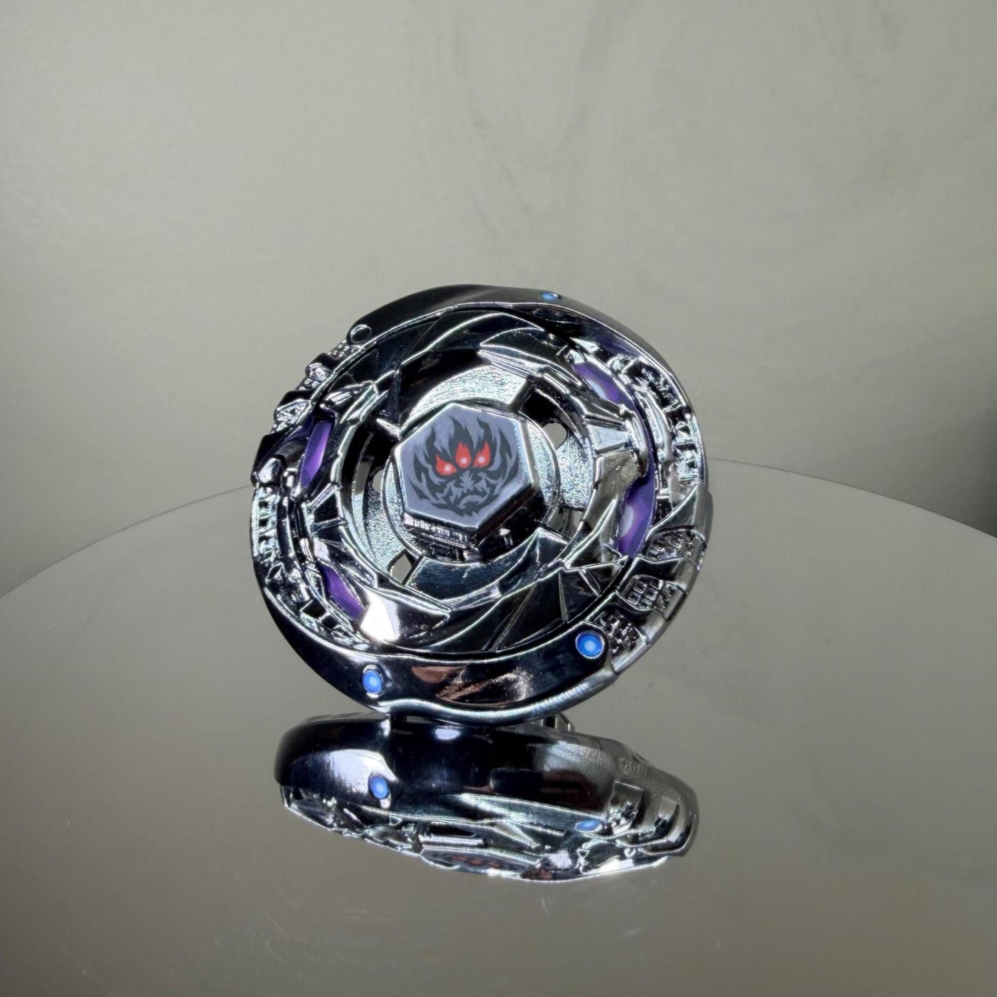FULL METAL Beyblade Phantom Orion B:D (Zinc+Chrome Plated) (Metal Fight)