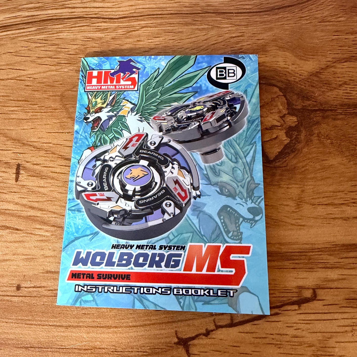 Beyblade HMS Repros Instruction Booklets