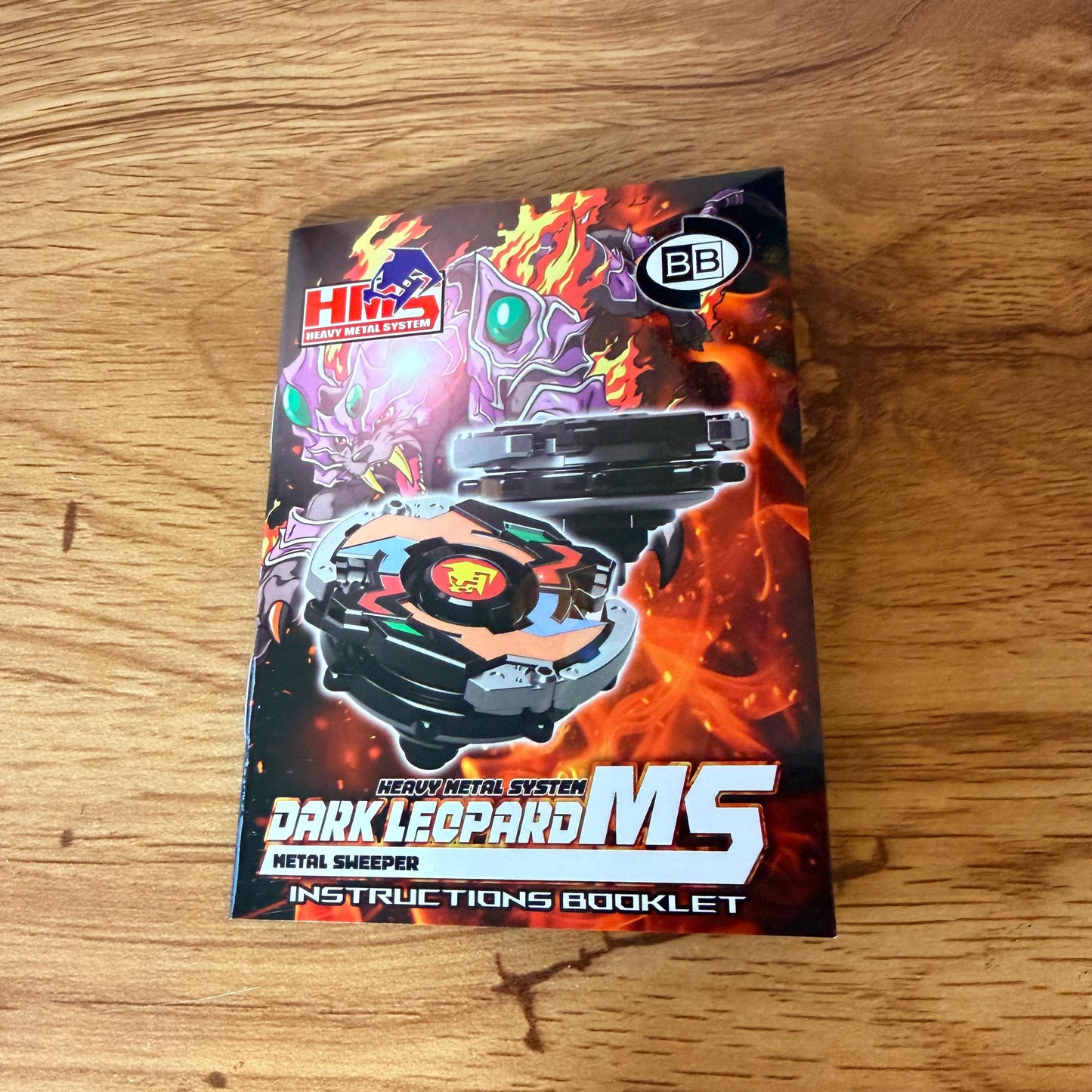 Beyblade HMS Repros Instruction Booklets